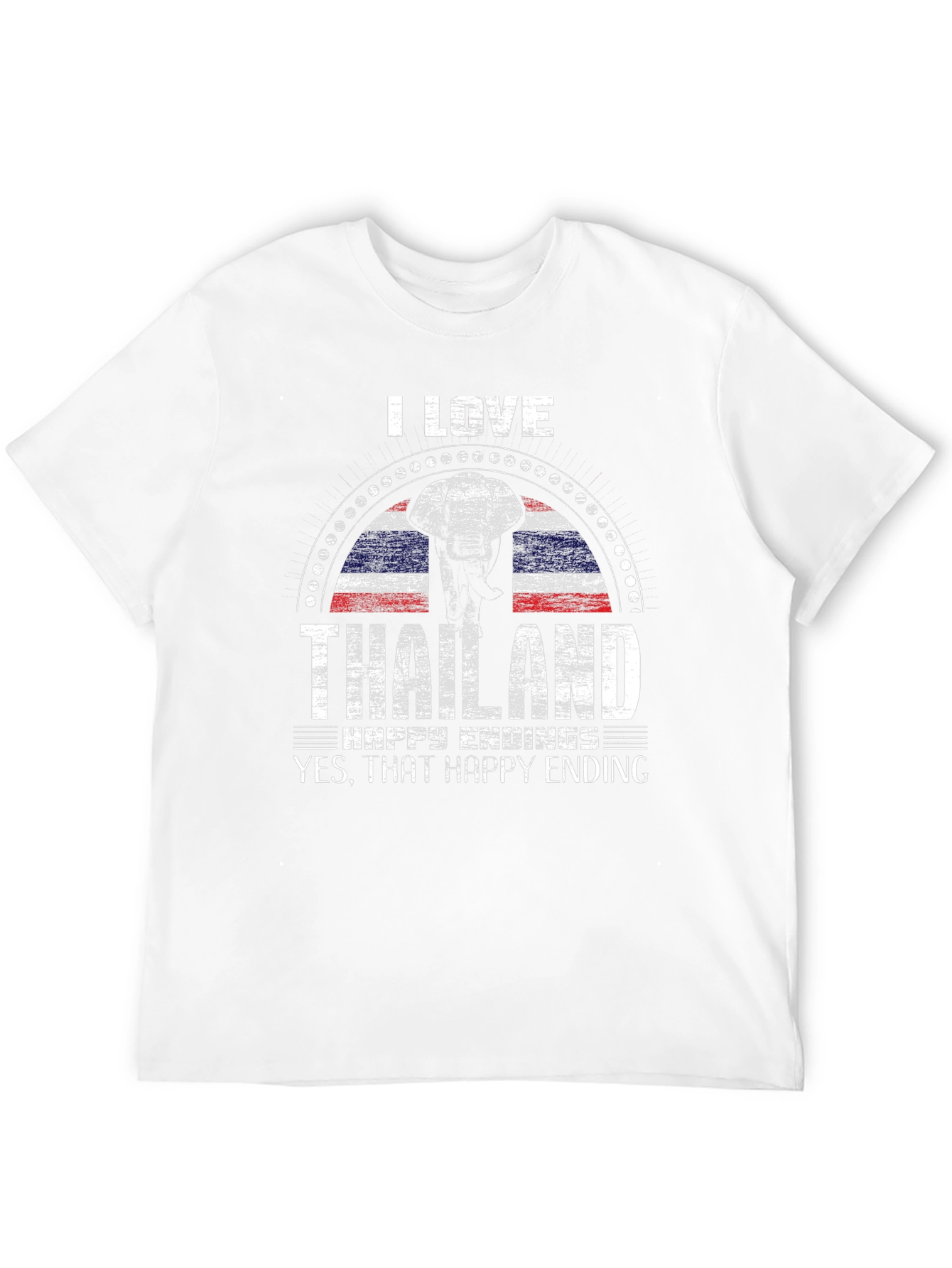 I Love Thailand Graphic T-Shirt