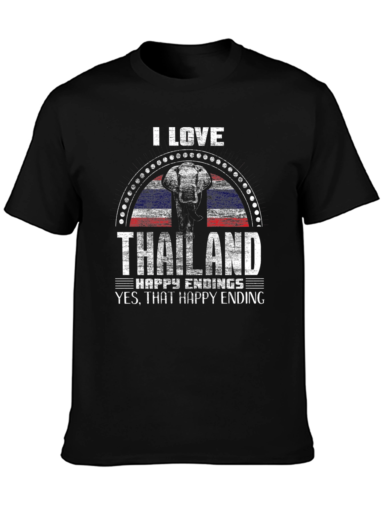 I Love Thailand Graphic T-Shirt