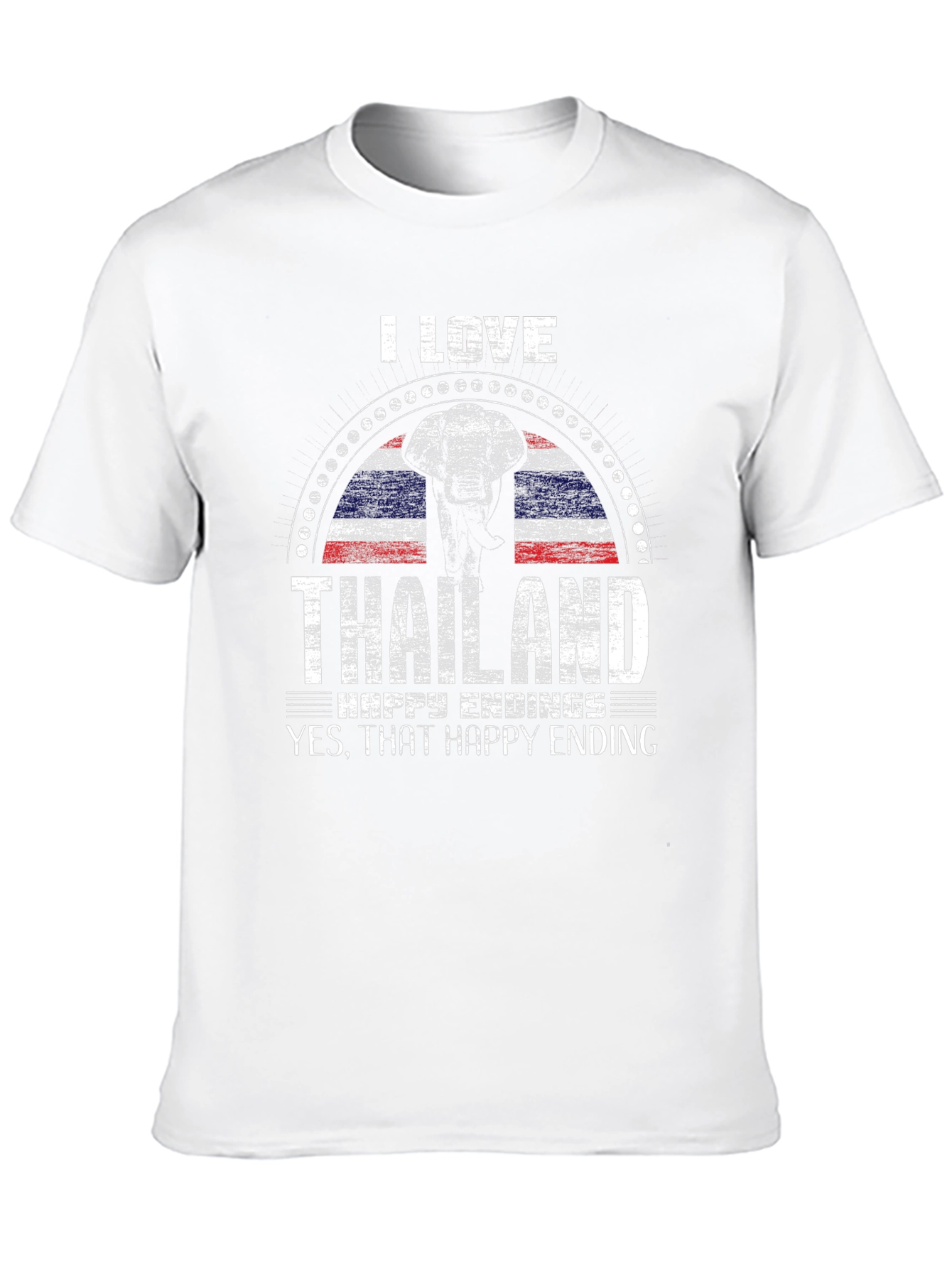 I Love Thailand Graphic T-Shirt