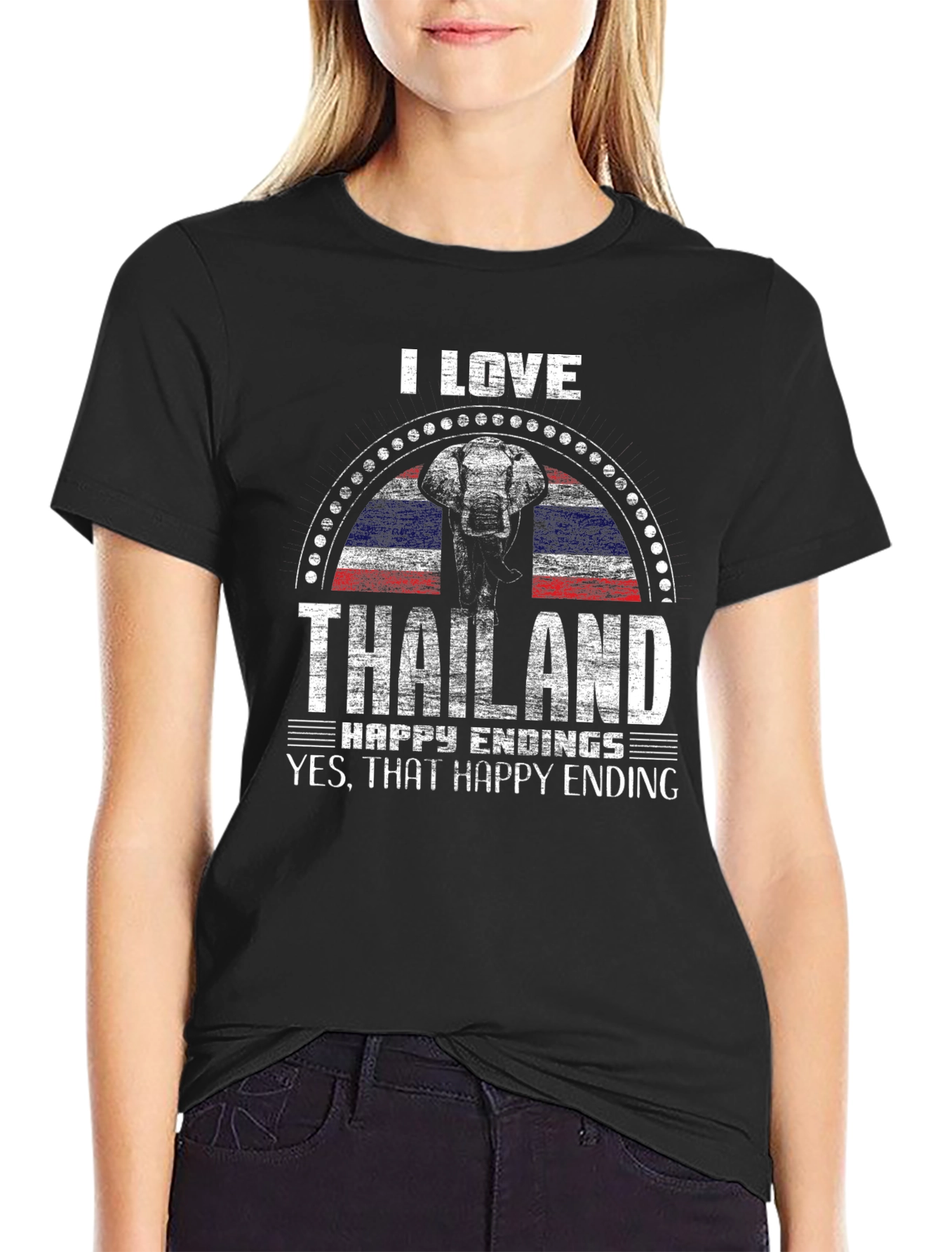 I Love Thailand Graphic T-Shirt