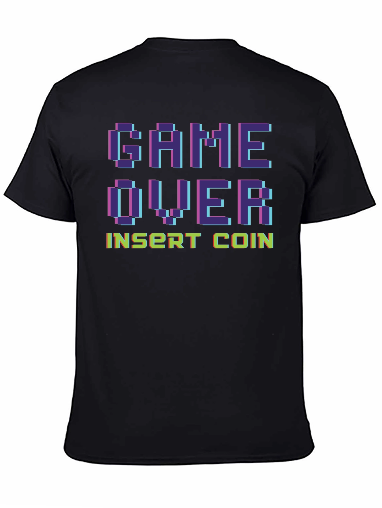 Game Over Insert Coin Retro Gaming T-Shirt