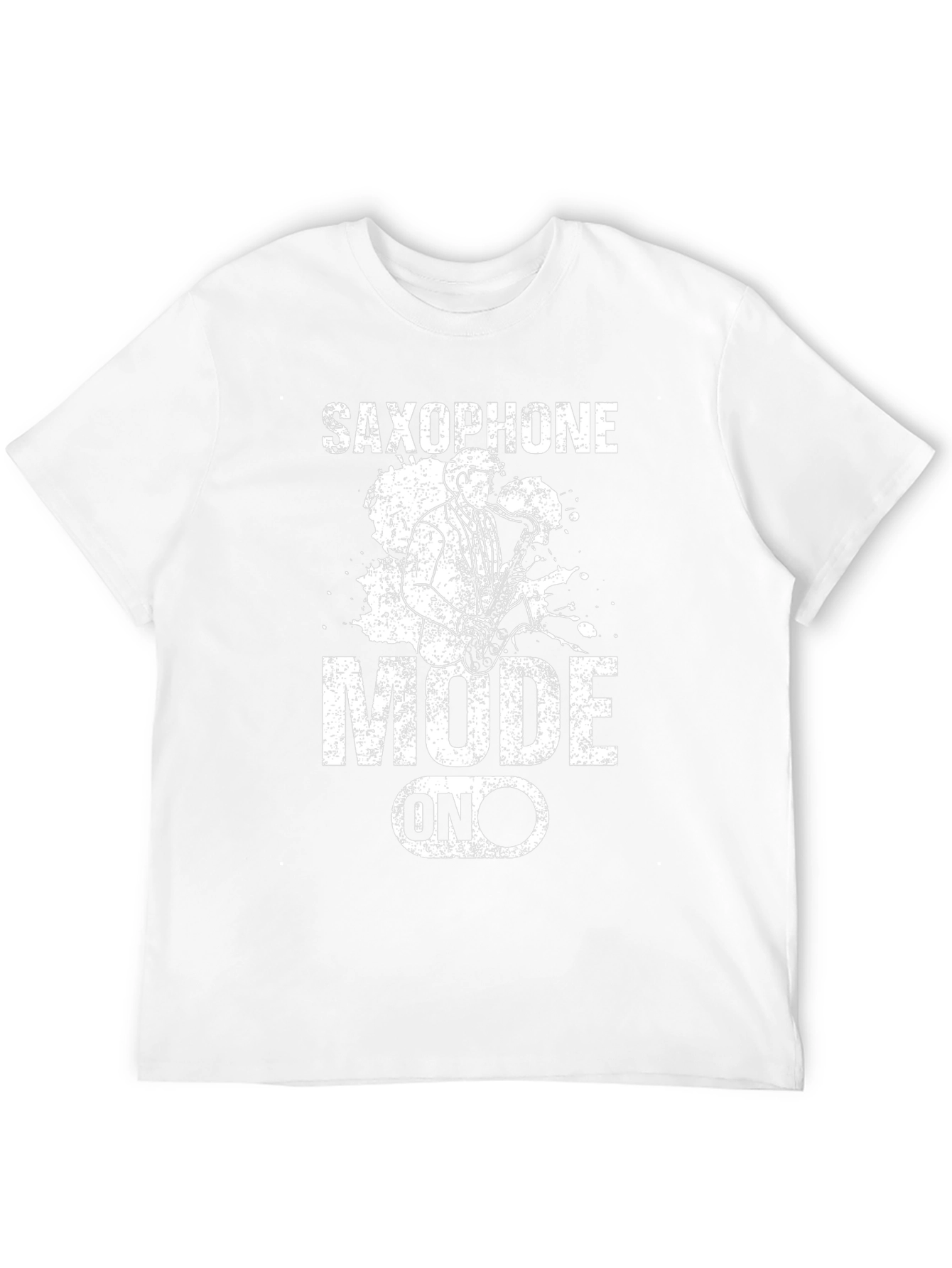 Saxophone Mode On Graphic Tee - Musician T-Shirt