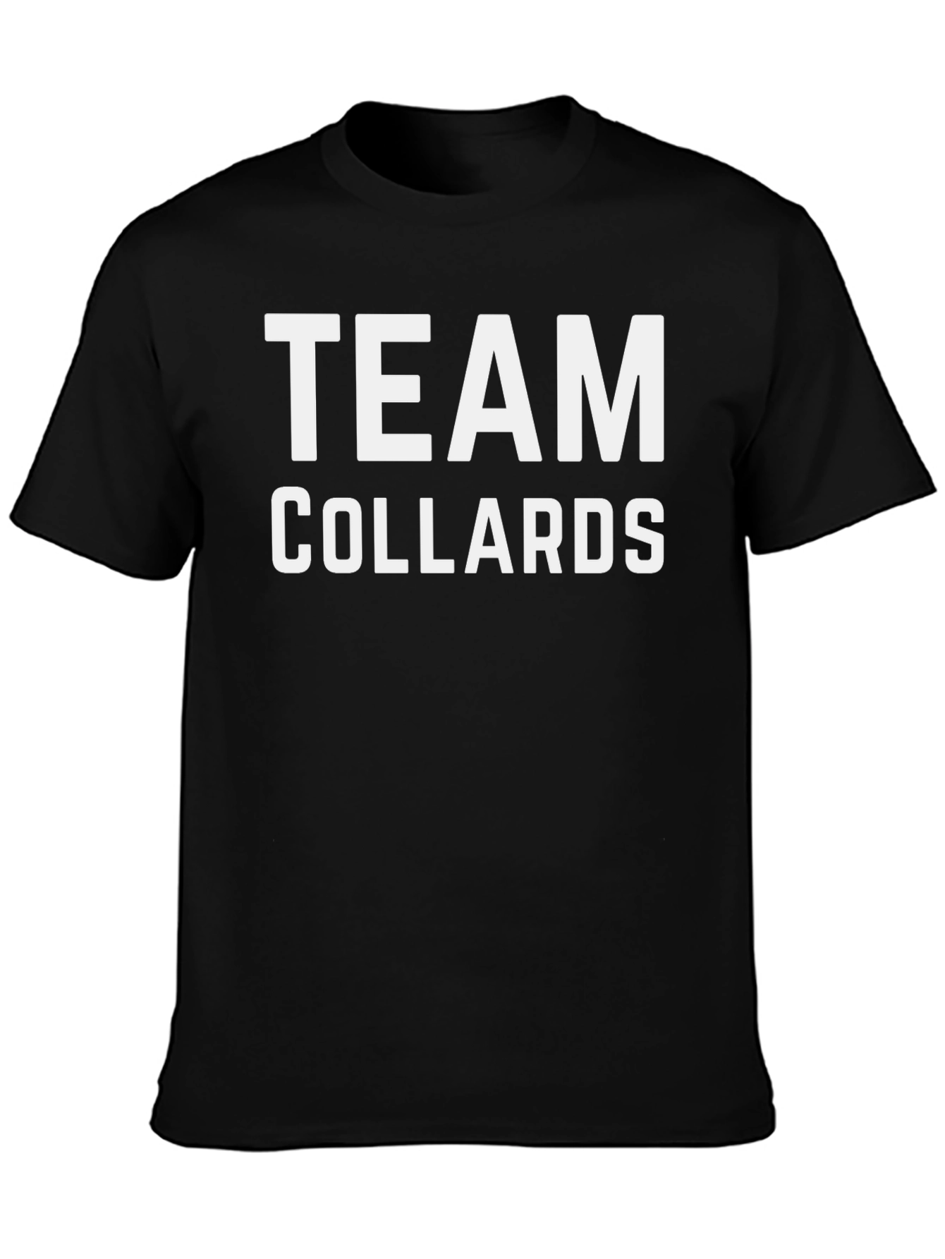Team Collards Black T-Shirt