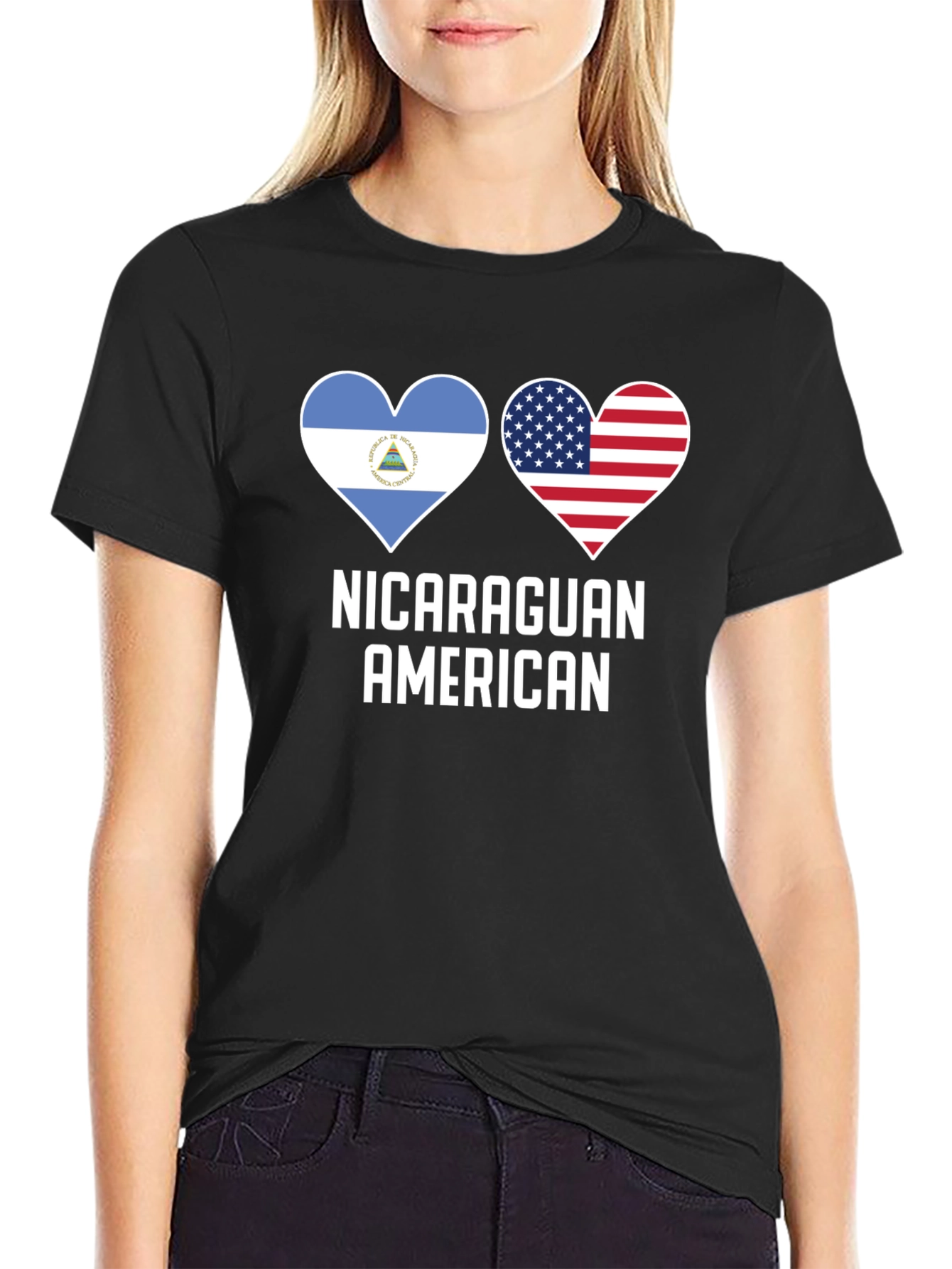 Nicaraguan American Pride T-Shirt