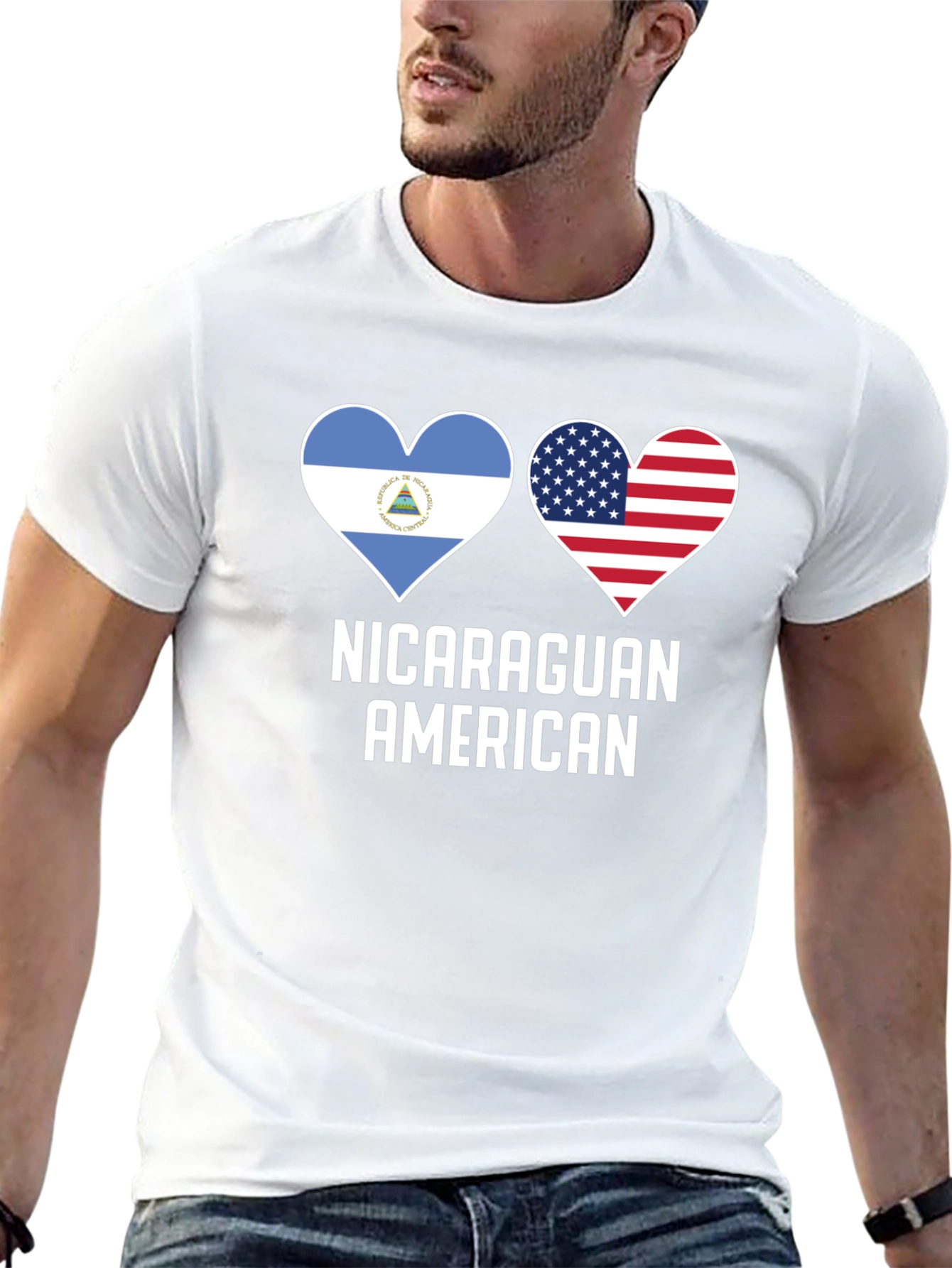 Nicaraguan American Pride T-Shirt
