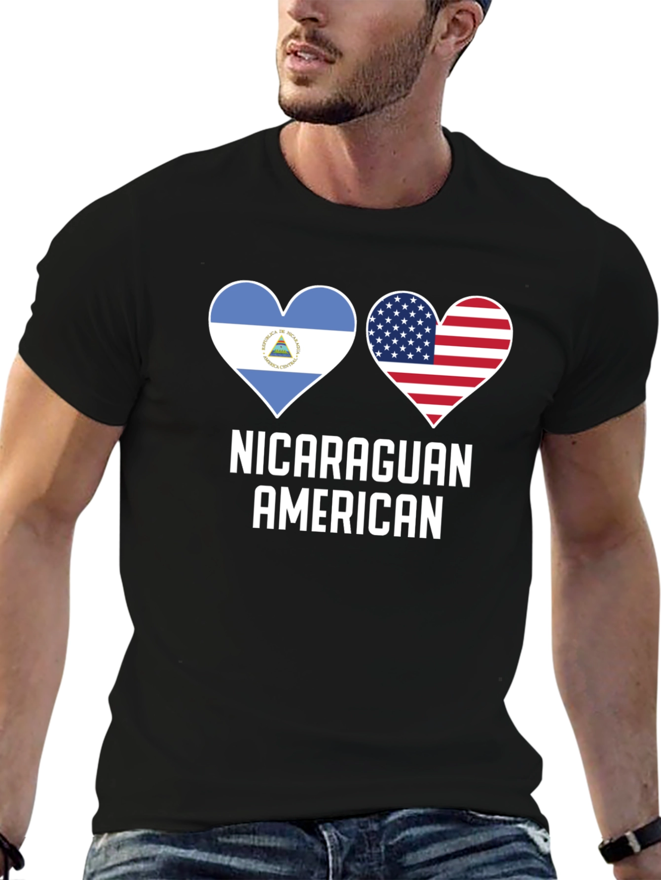 Nicaraguan American Pride T-Shirt