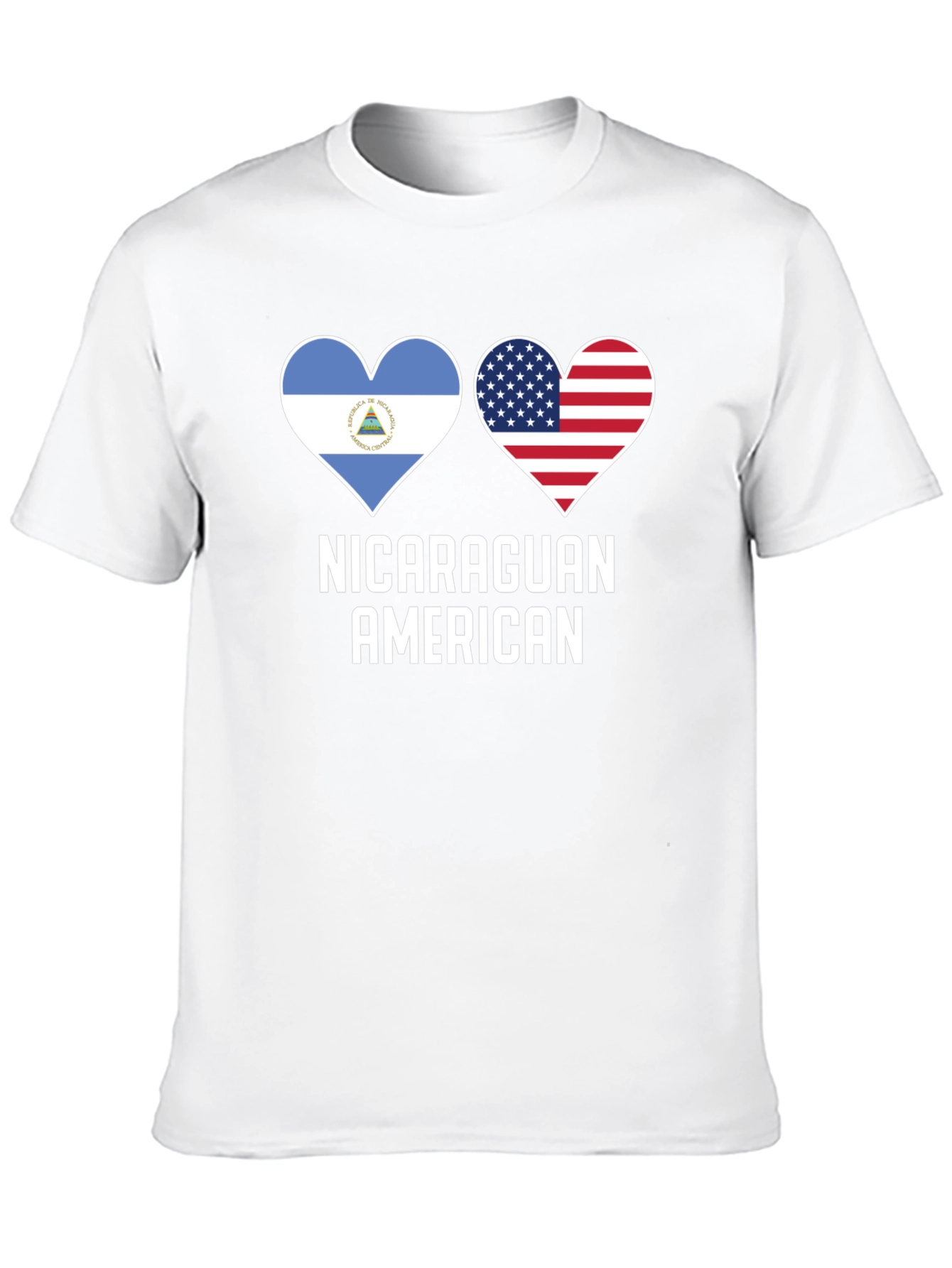 Nicaraguan American Pride T-Shirt