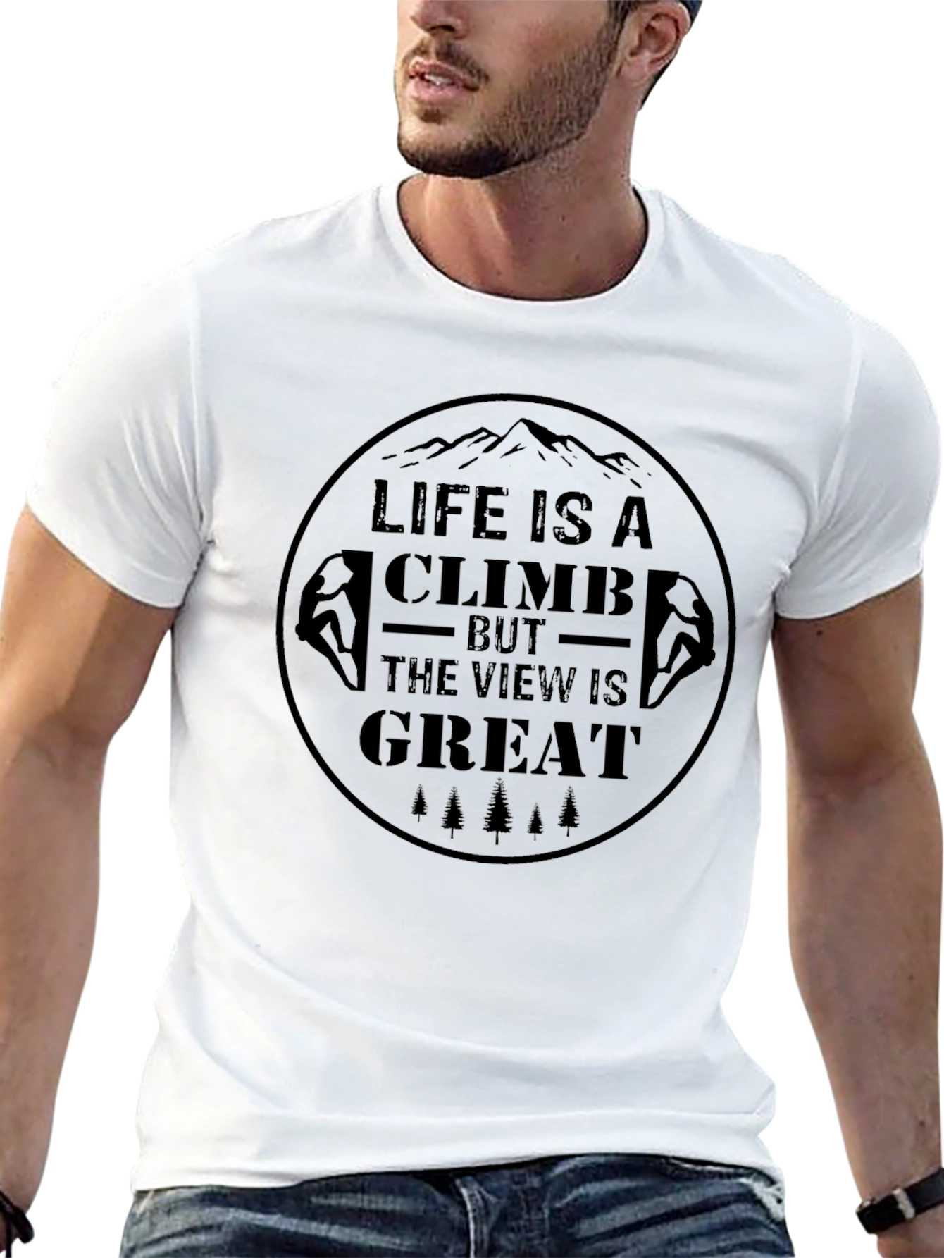 Life Is A Climb Graphic Tee