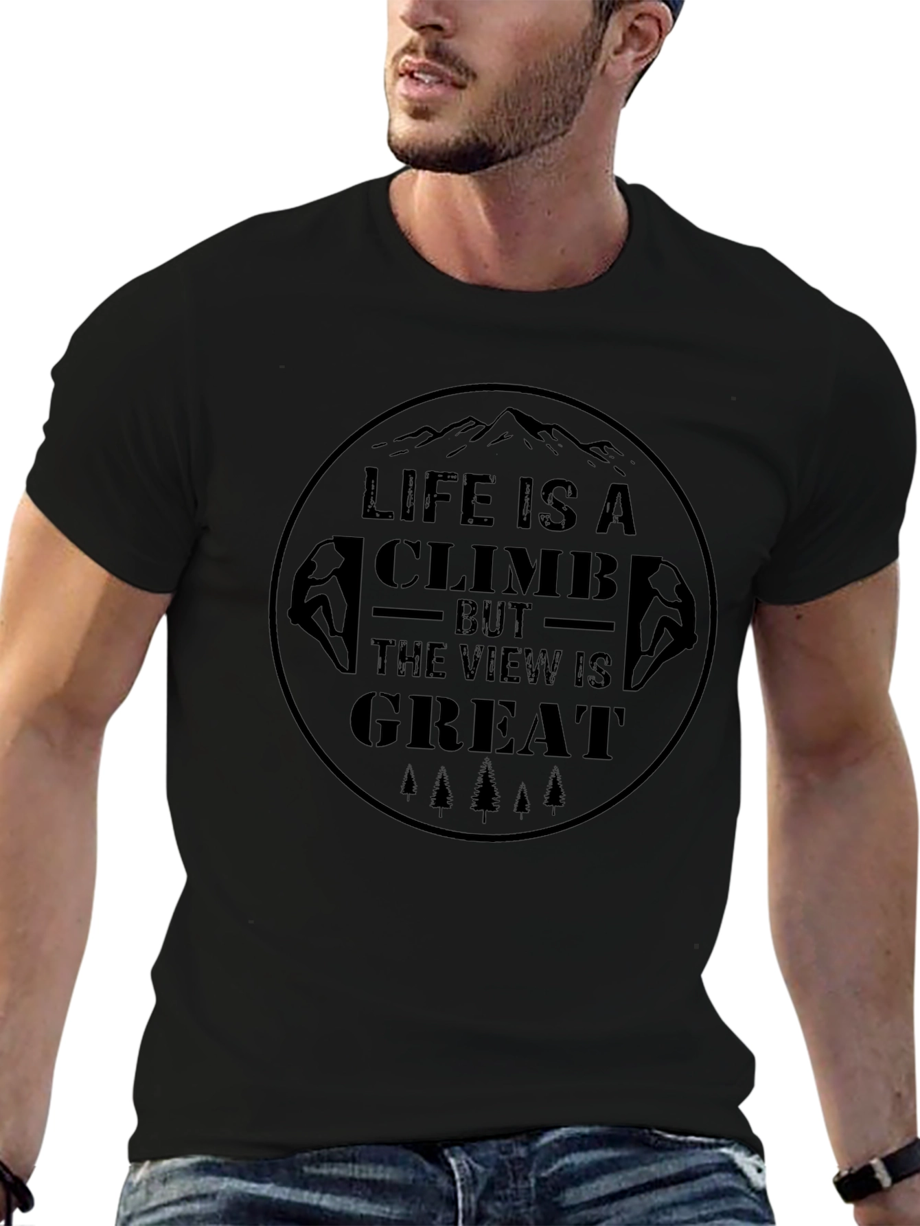 Life Is A Climb Graphic Tee