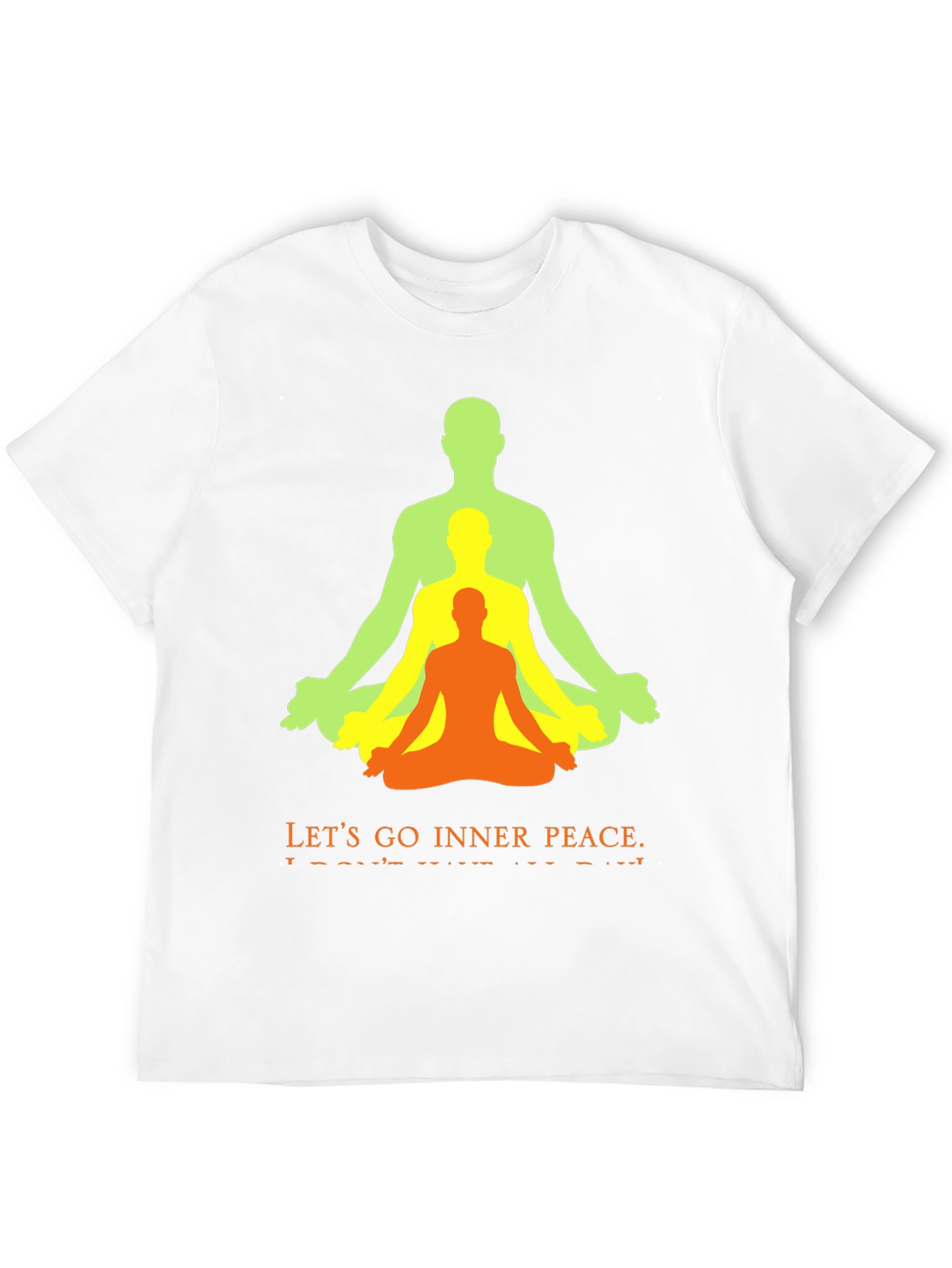 Inner Peace Yoga T-Shirt - Meditation Design