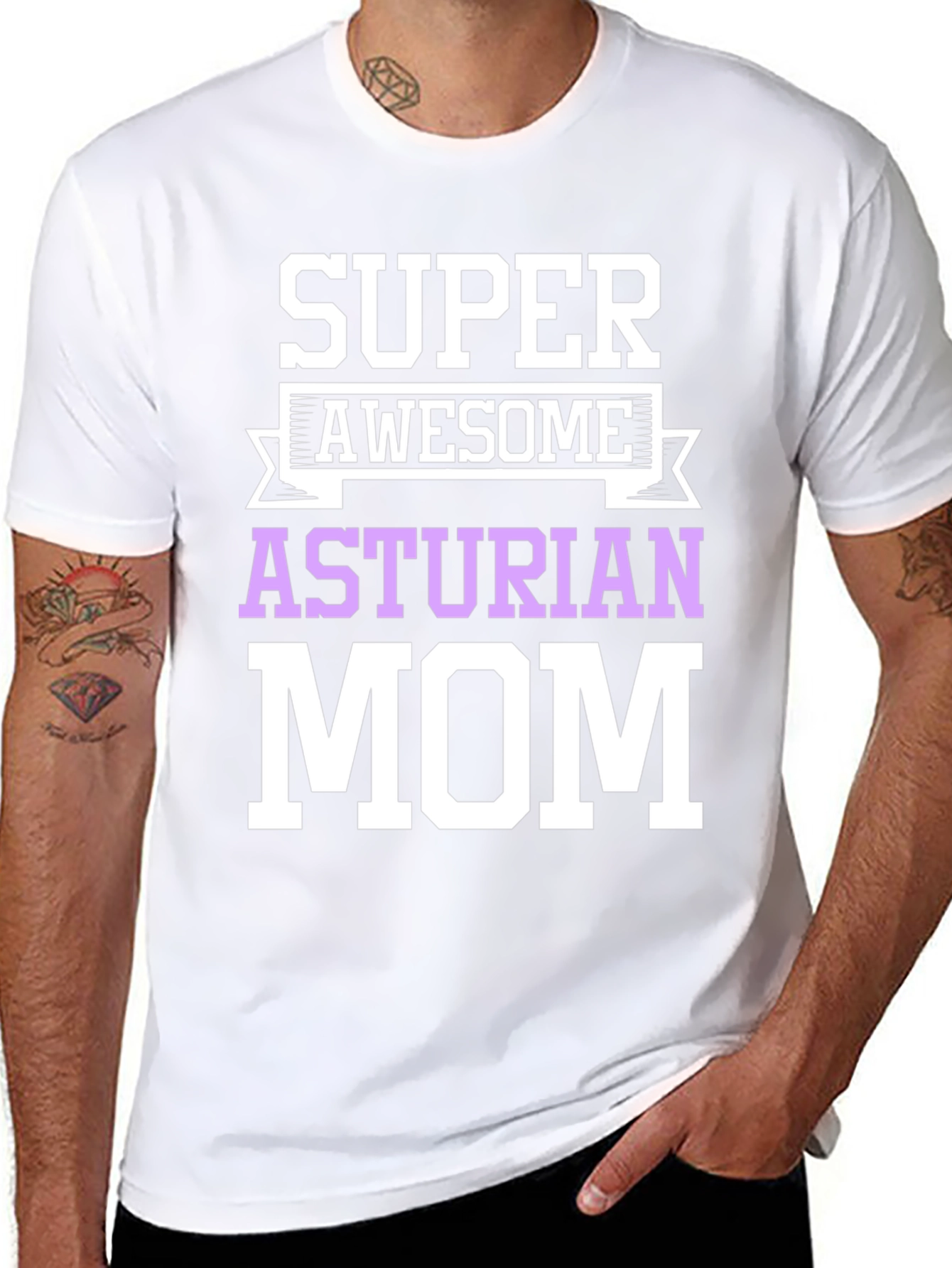 Super Awesome Asturian Mom T-Shirt