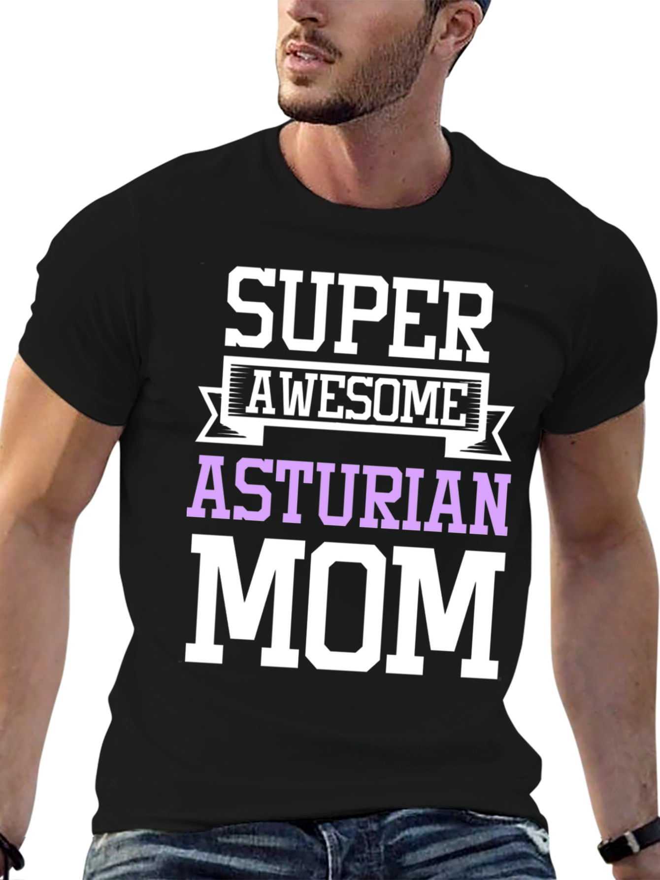 Super Awesome Asturian Mom T-Shirt