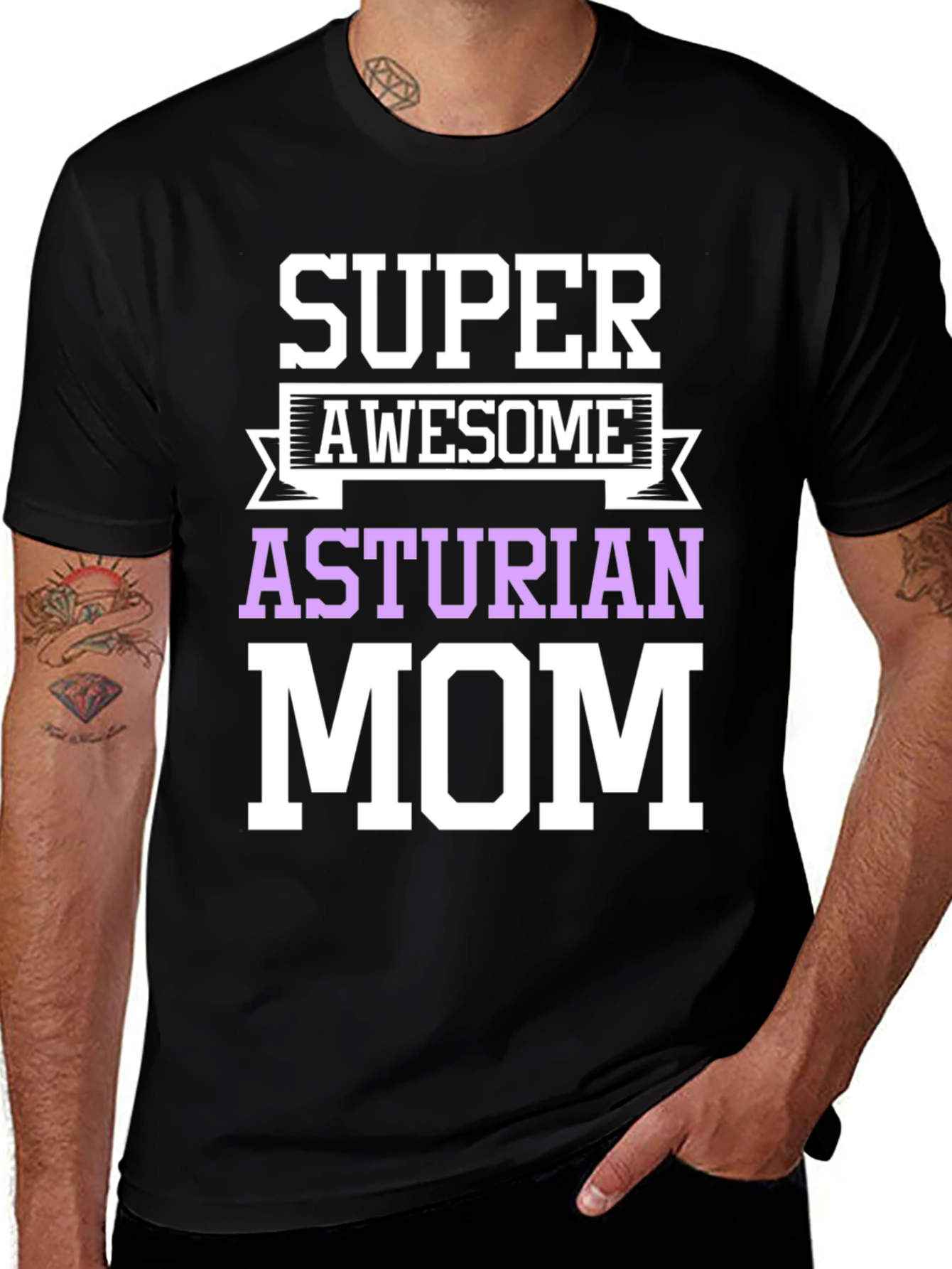 Super Awesome Asturian Mom T-Shirt