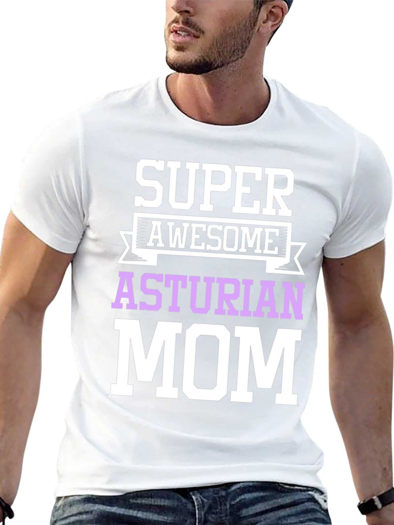 Super Awesome Asturian Mom T-Shirt