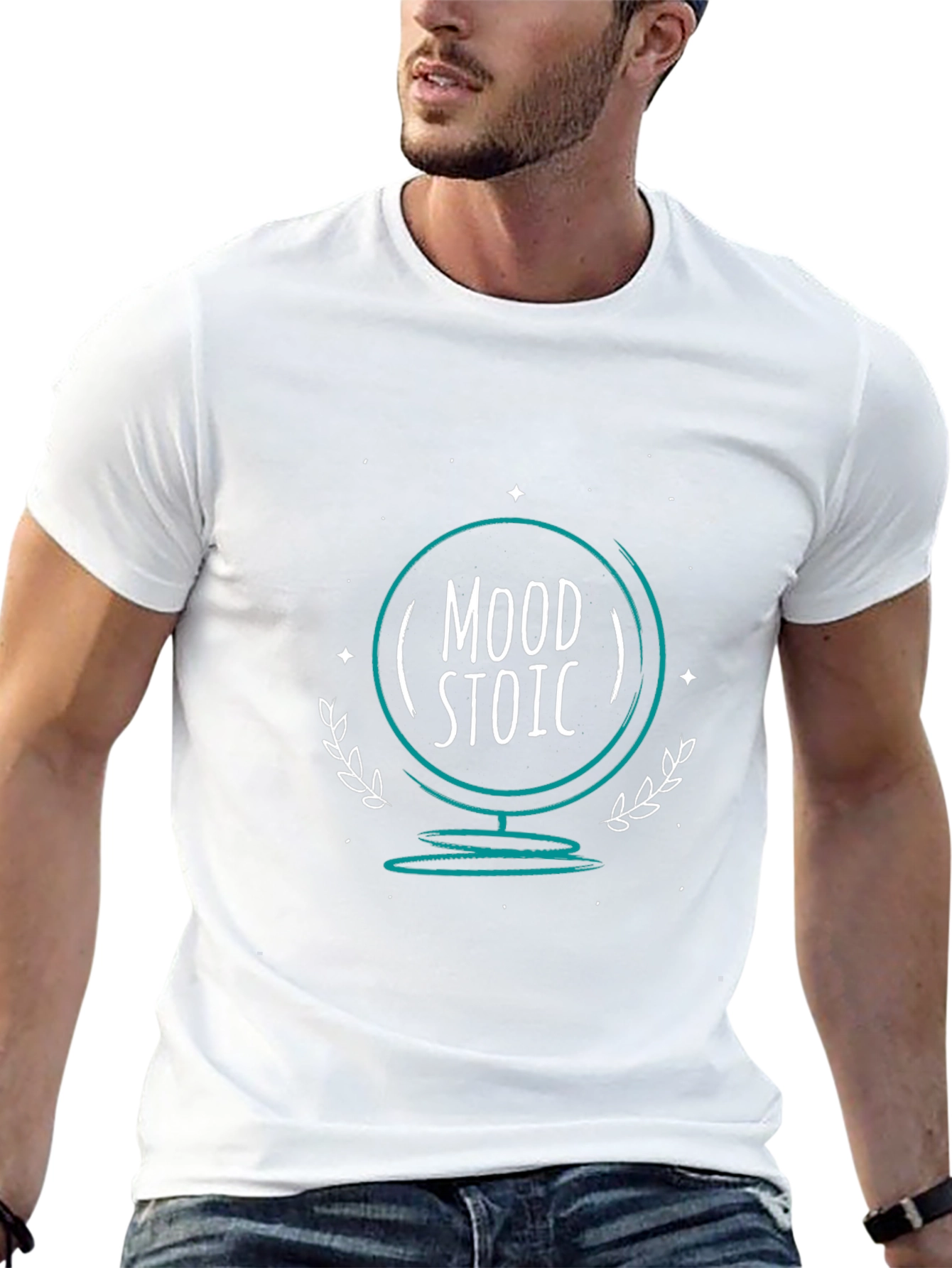 Stoic Mood Graphic Tee - Cool Casual Style