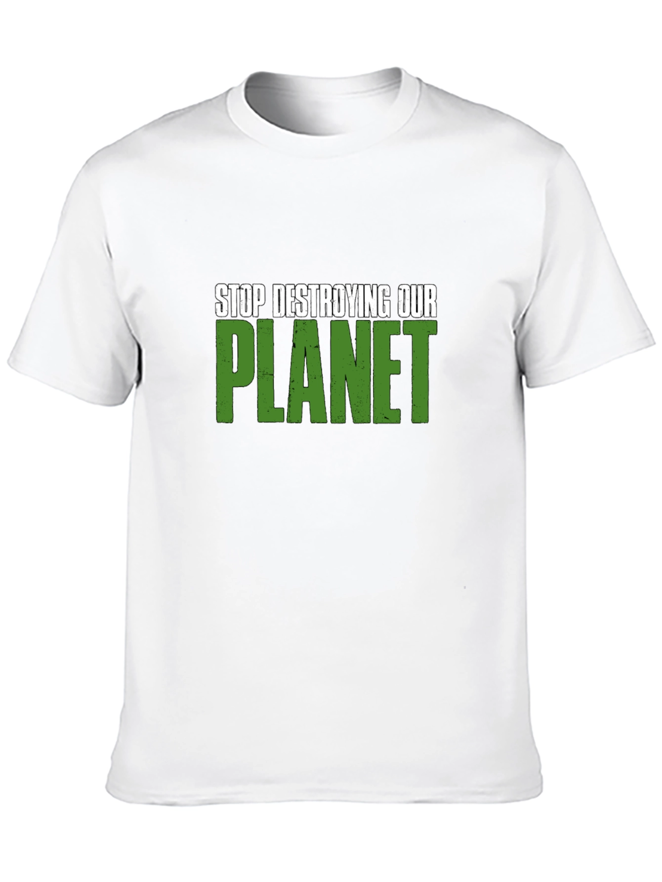 Stop Destroying Our Planet Graphic T-Shirt