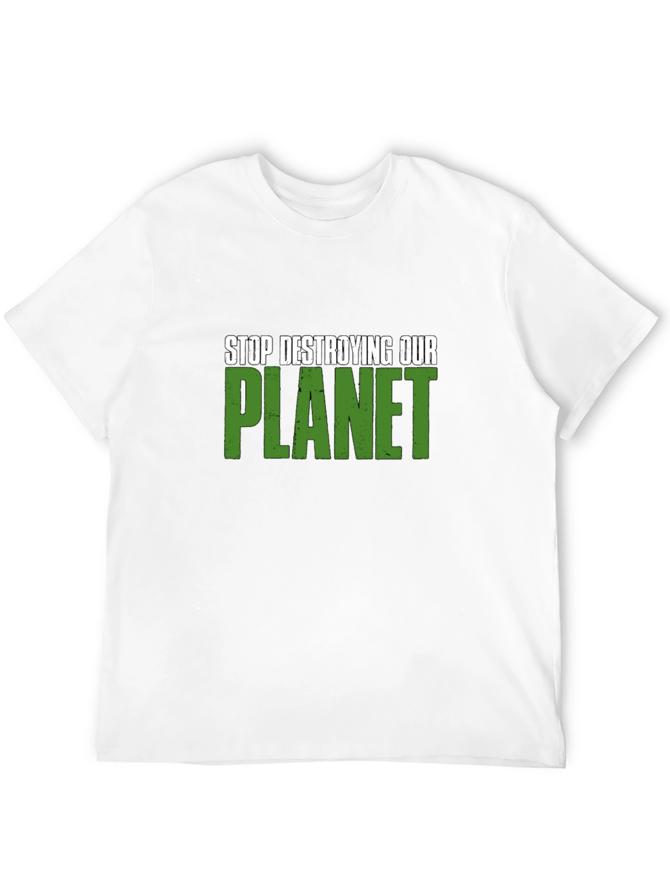 Stop Destroying Our Planet Graphic T-Shirt