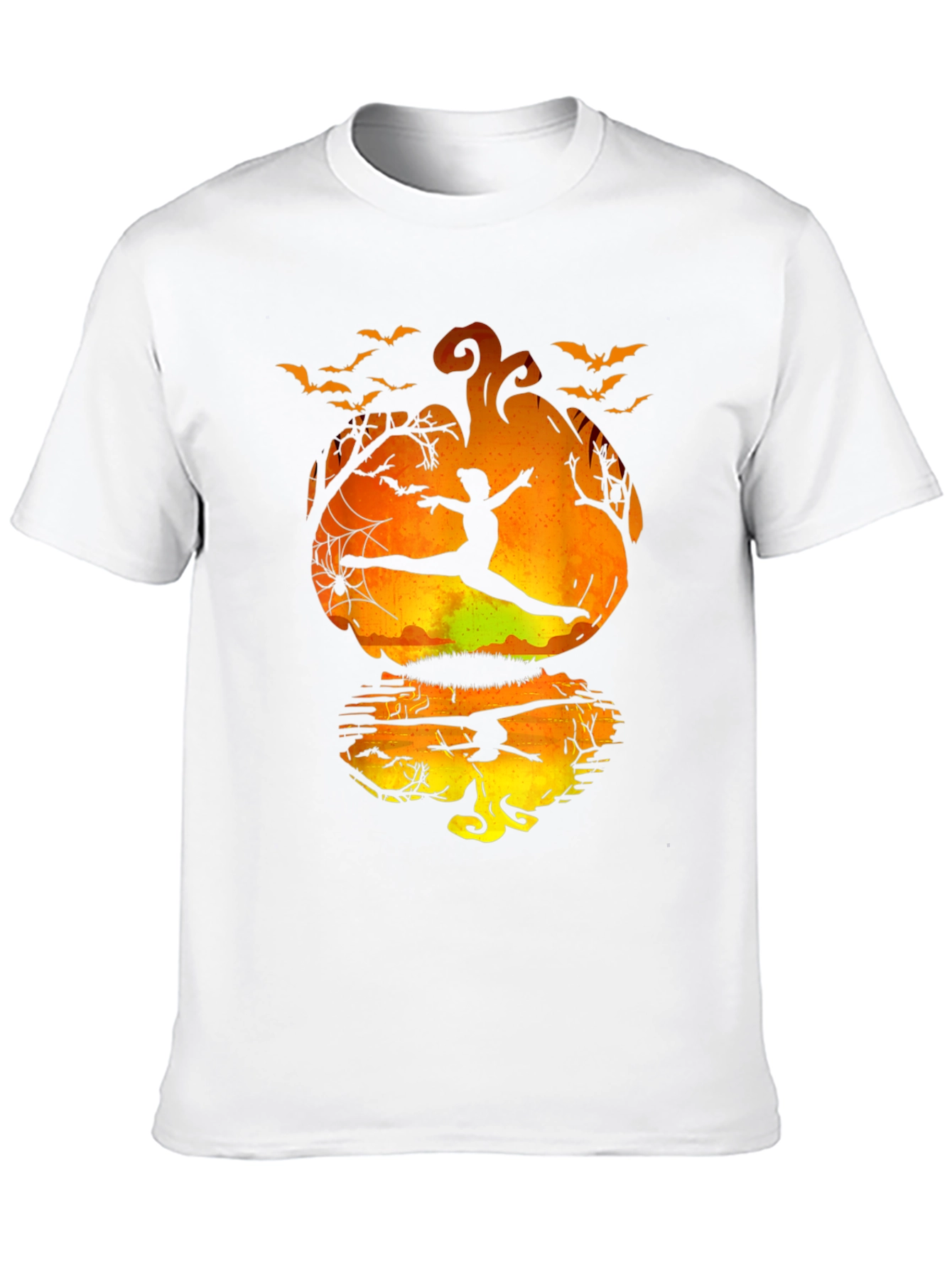 Halloween Dancer T-Shirt - Pumpkin Silhouette