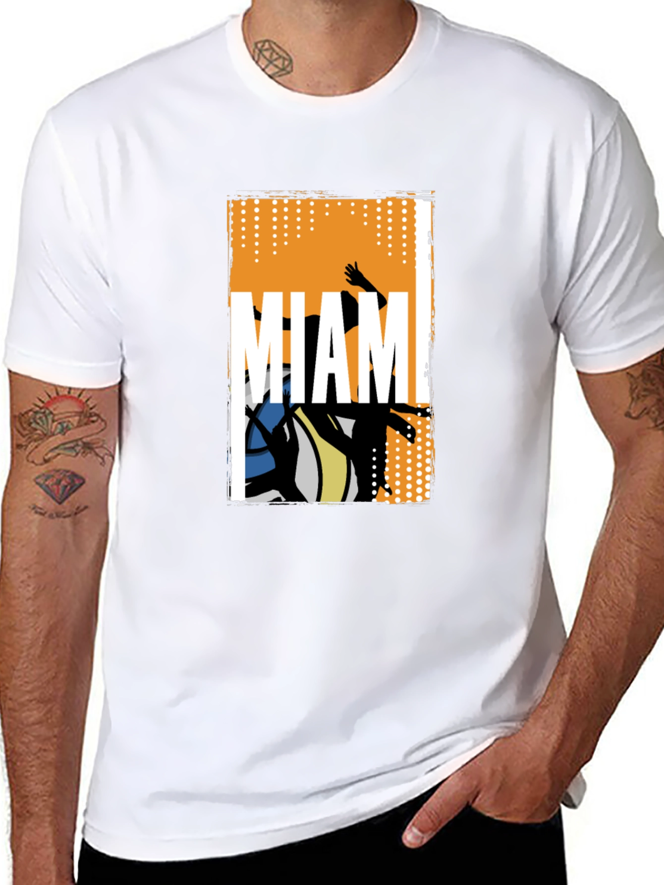 Miami Graphic T-Shirt - Stylish City Apparel