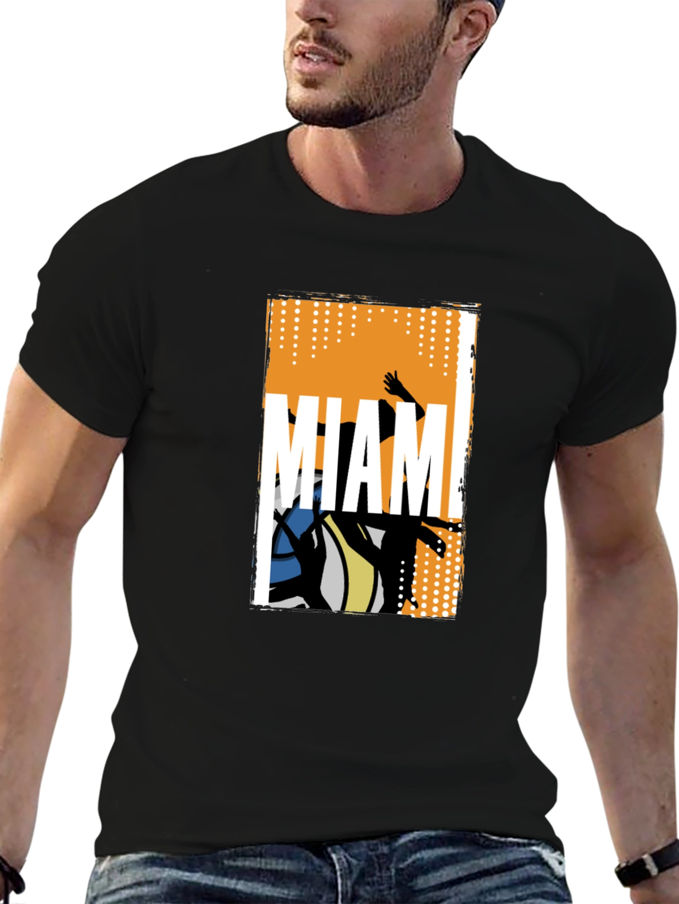 Miami Graphic T-Shirt - Stylish City Apparel