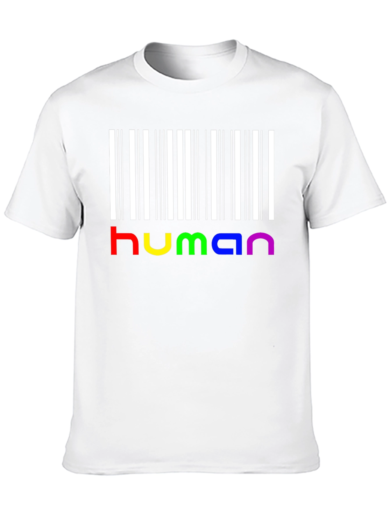 Human Pride Barcode T-Shirt