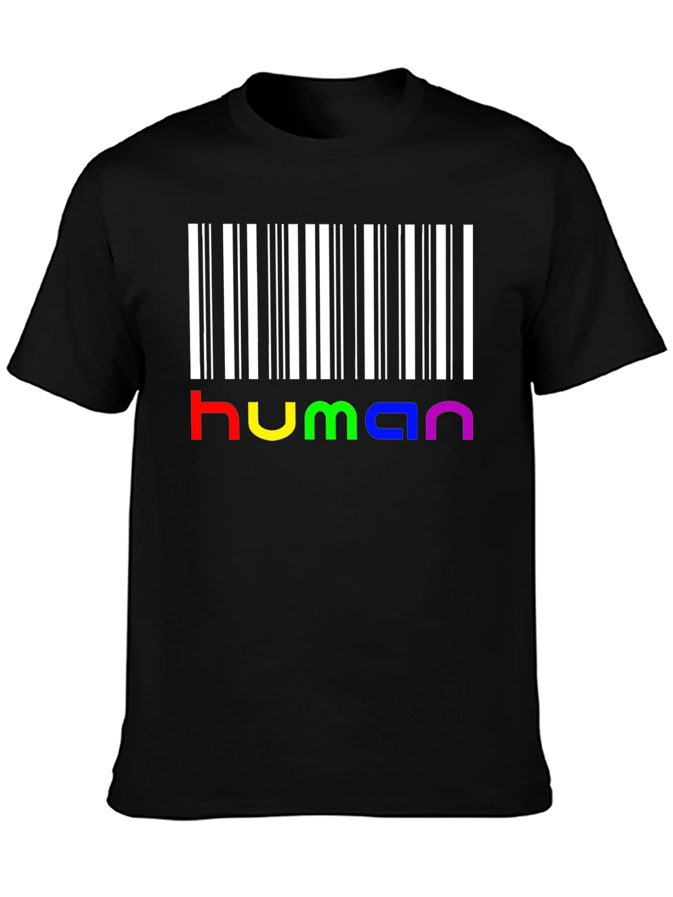 Human Pride Barcode T-Shirt