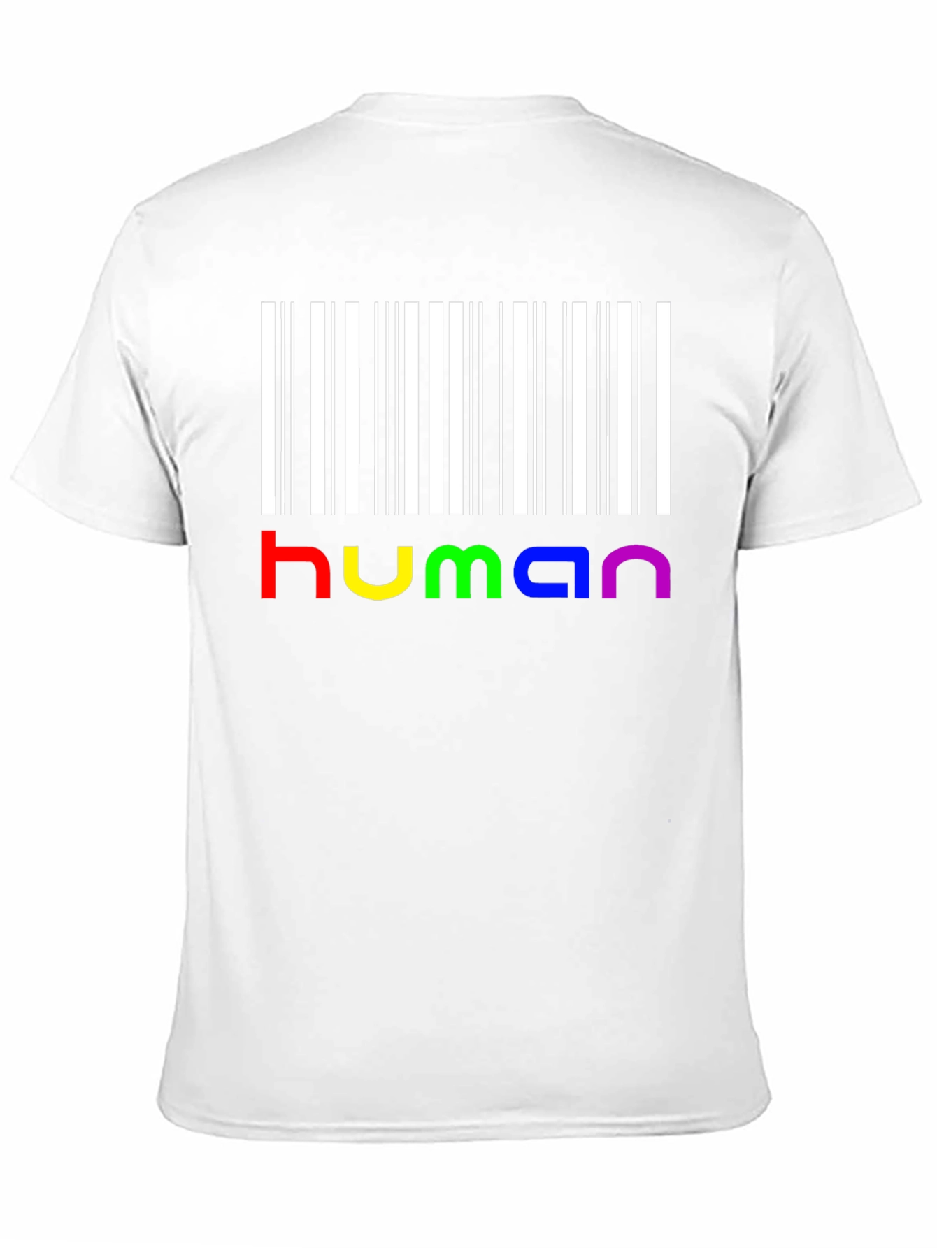 Human Pride Barcode T-Shirt