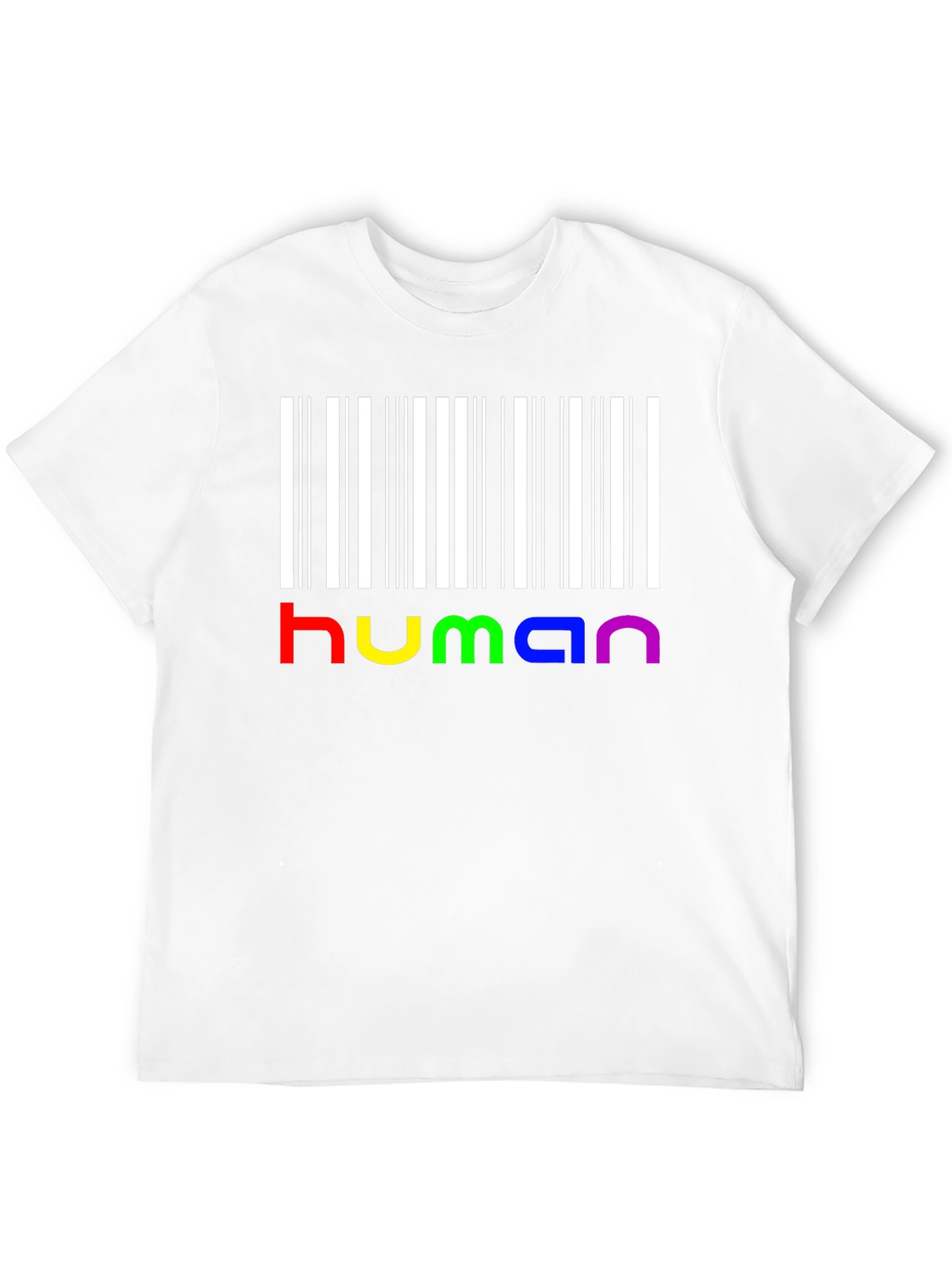 Human Pride Barcode T-Shirt