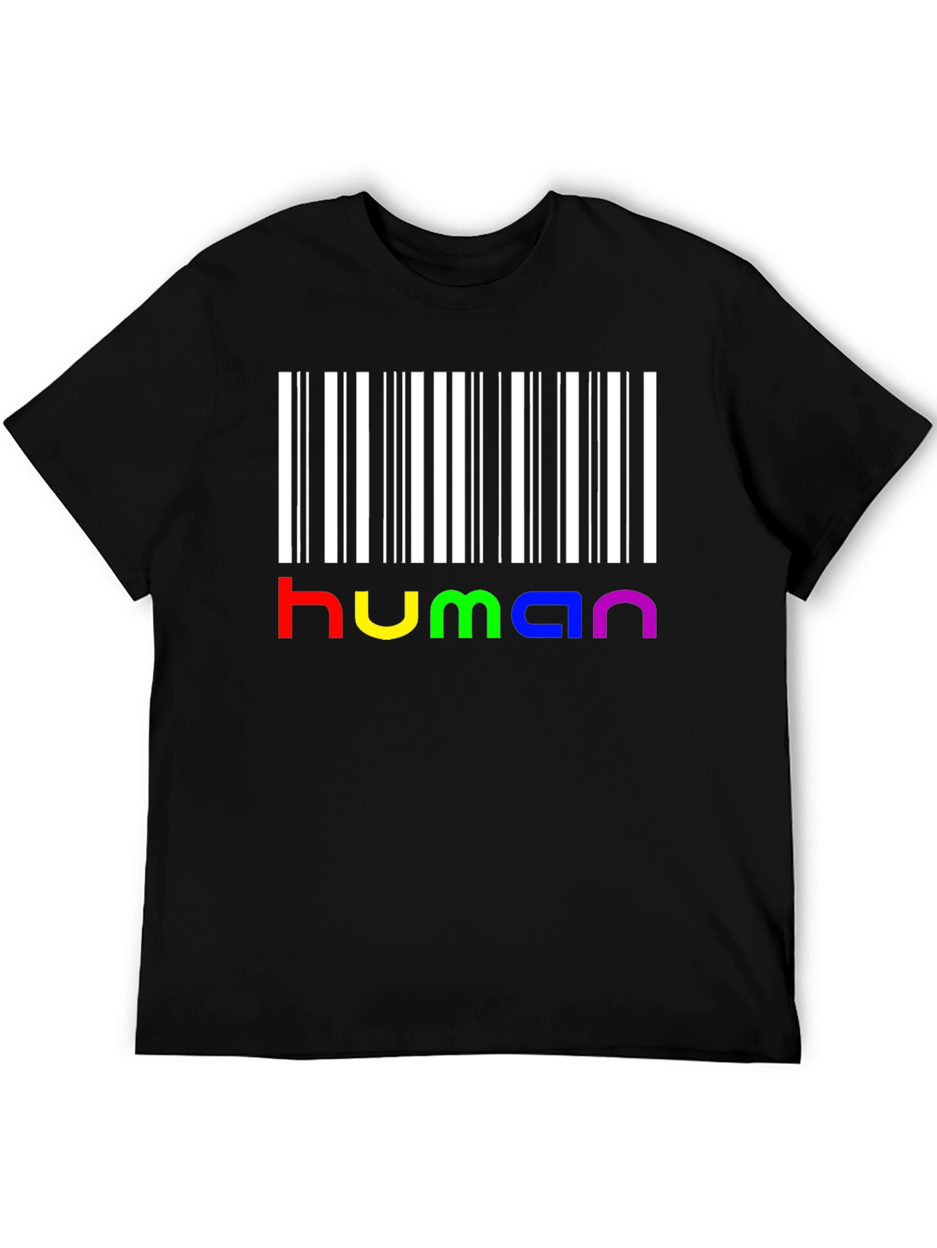 Human Pride Barcode T-Shirt