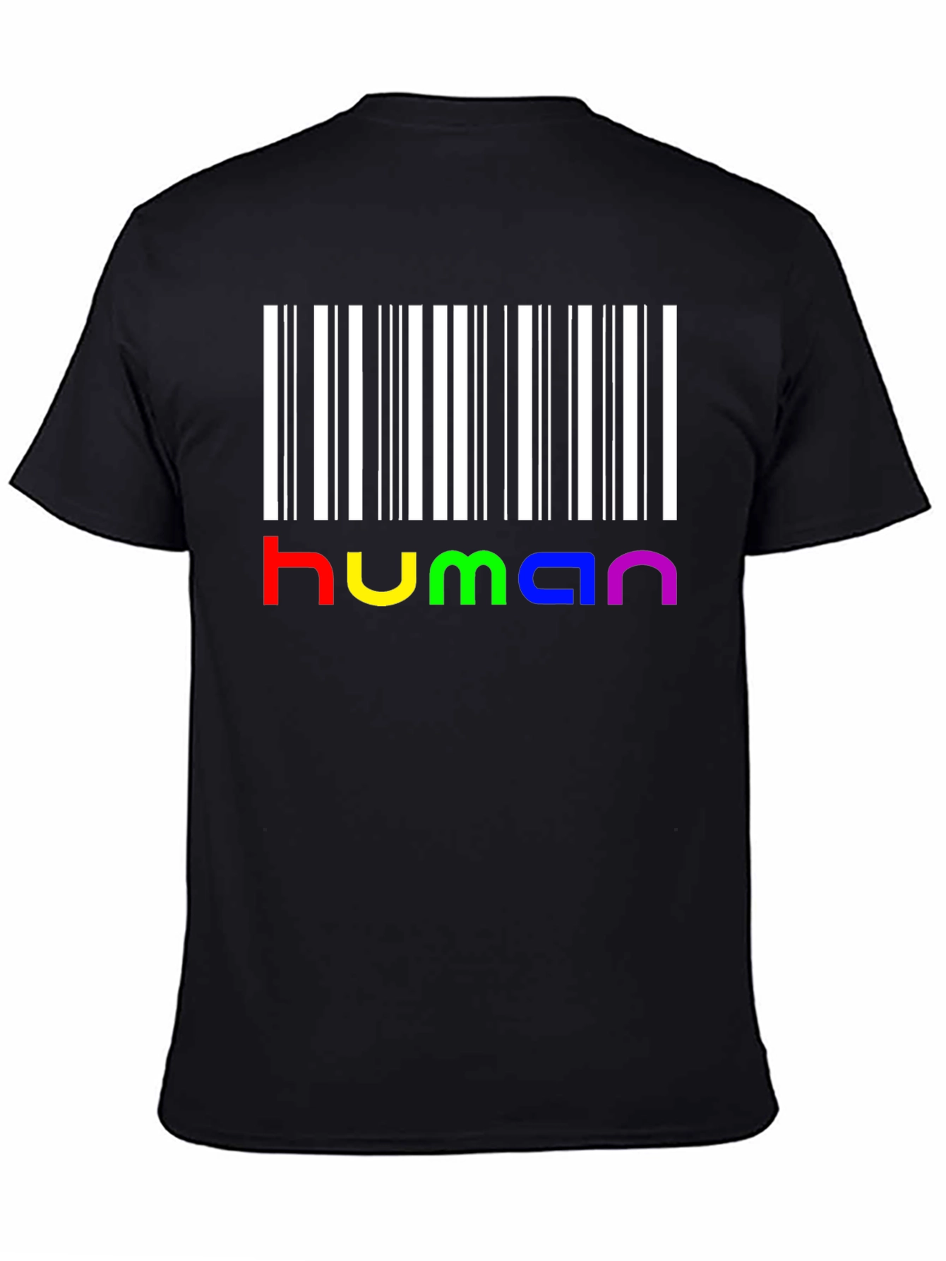 Human Pride Barcode T-Shirt