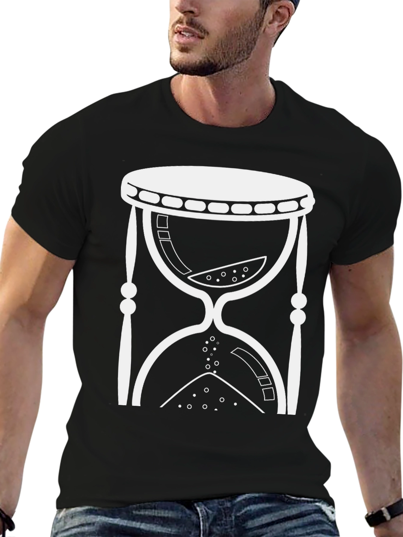 Hourglass Graphic Tee - Timeless Style