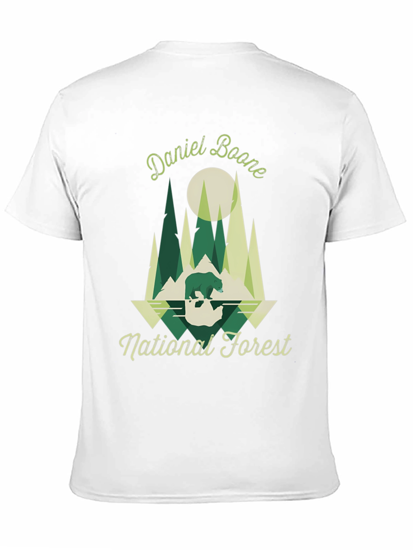 Daniel Boone National Forest Black T-Shirt