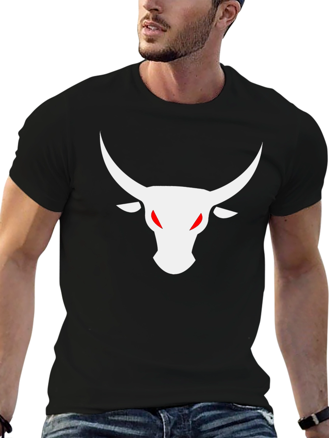 Bull Graphic T-Shirt - Bold & Stylish