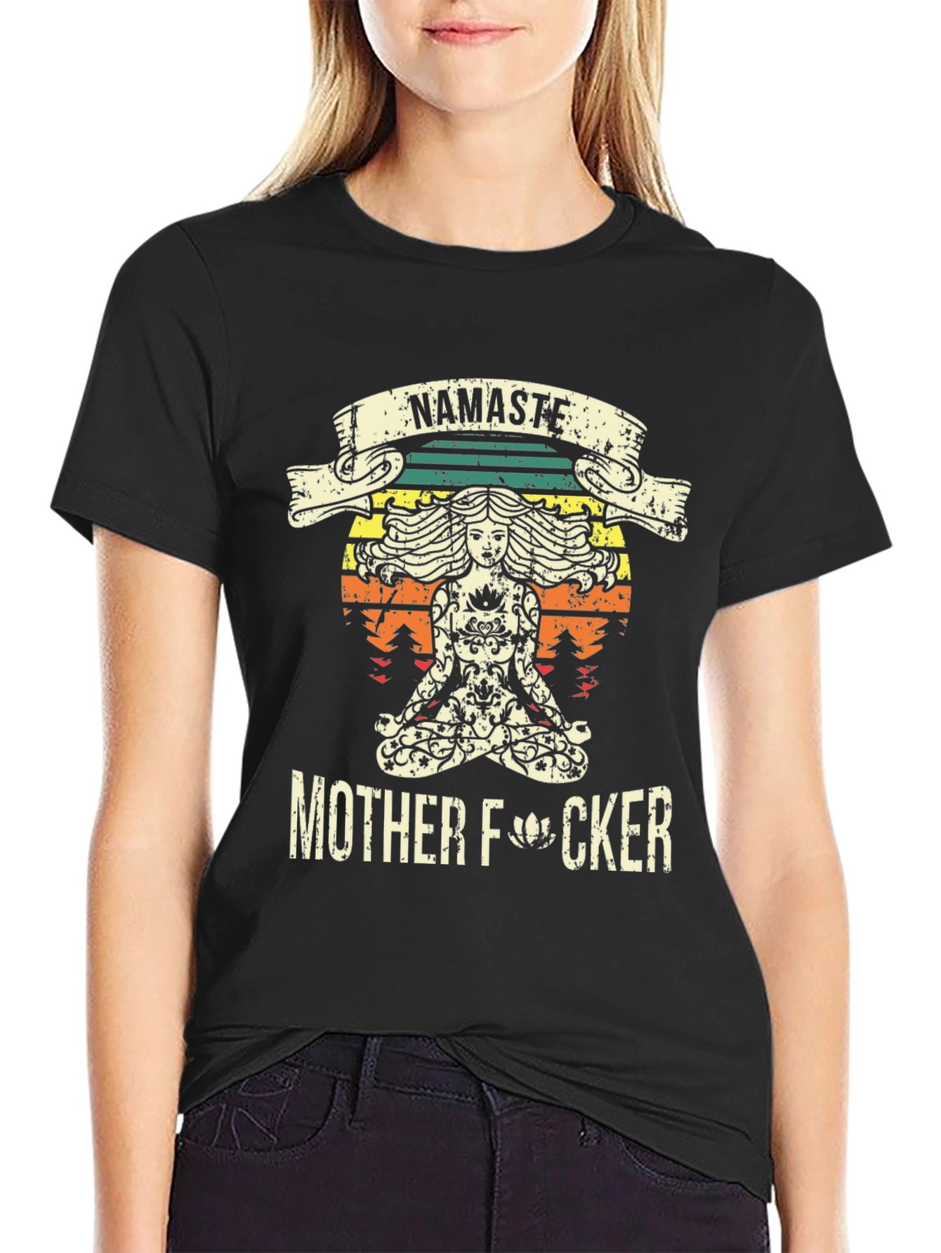 Namaste Mother F*cker T-Shirt