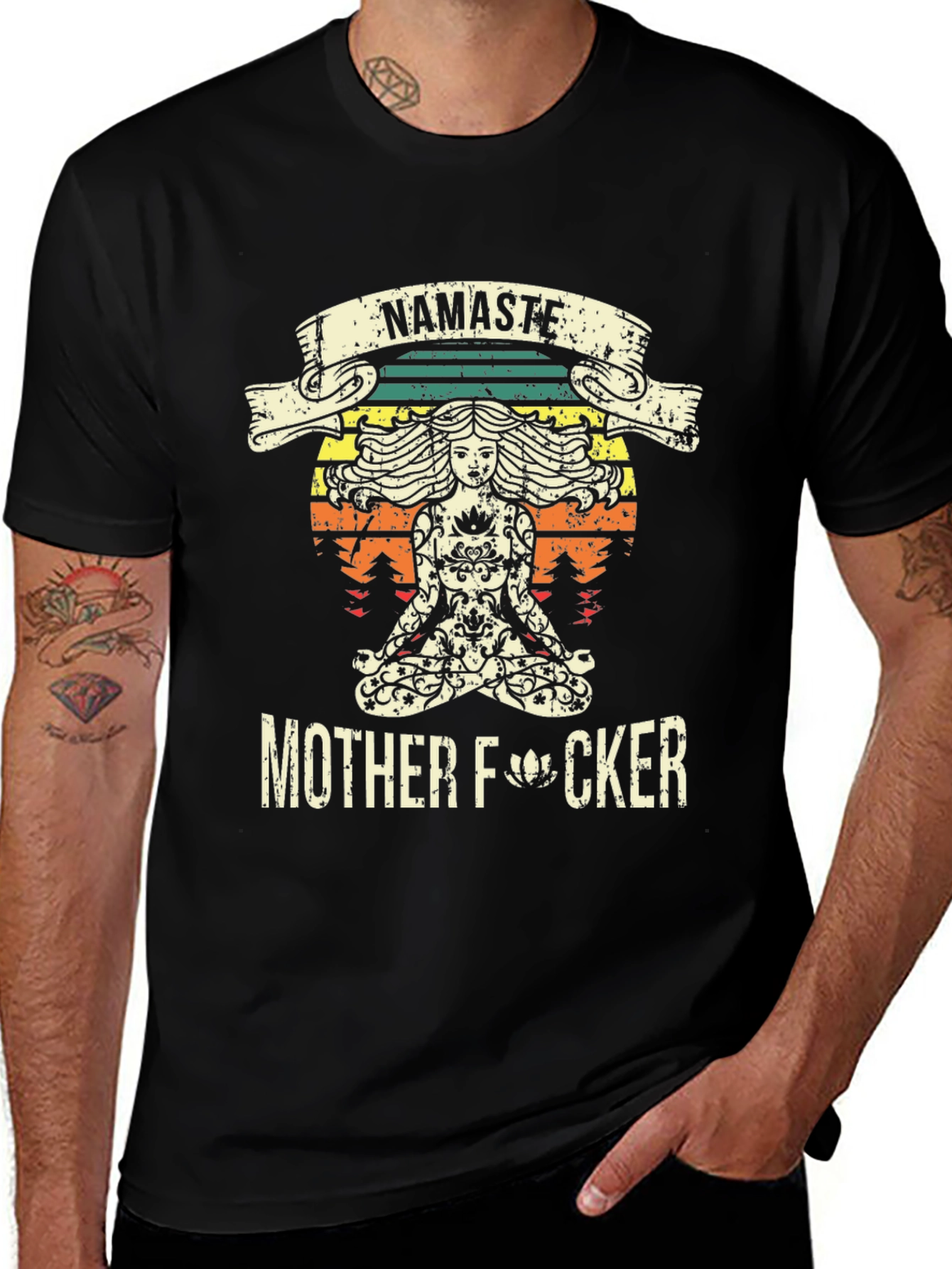 Namaste Mother F*cker T-Shirt