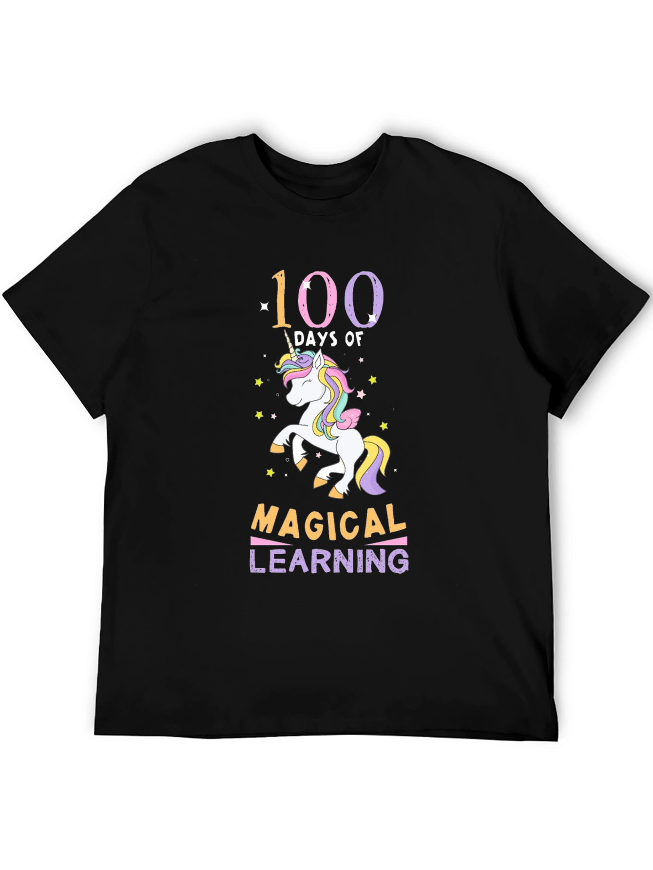 100 Days Magical Learning Unicorn T-Shirt