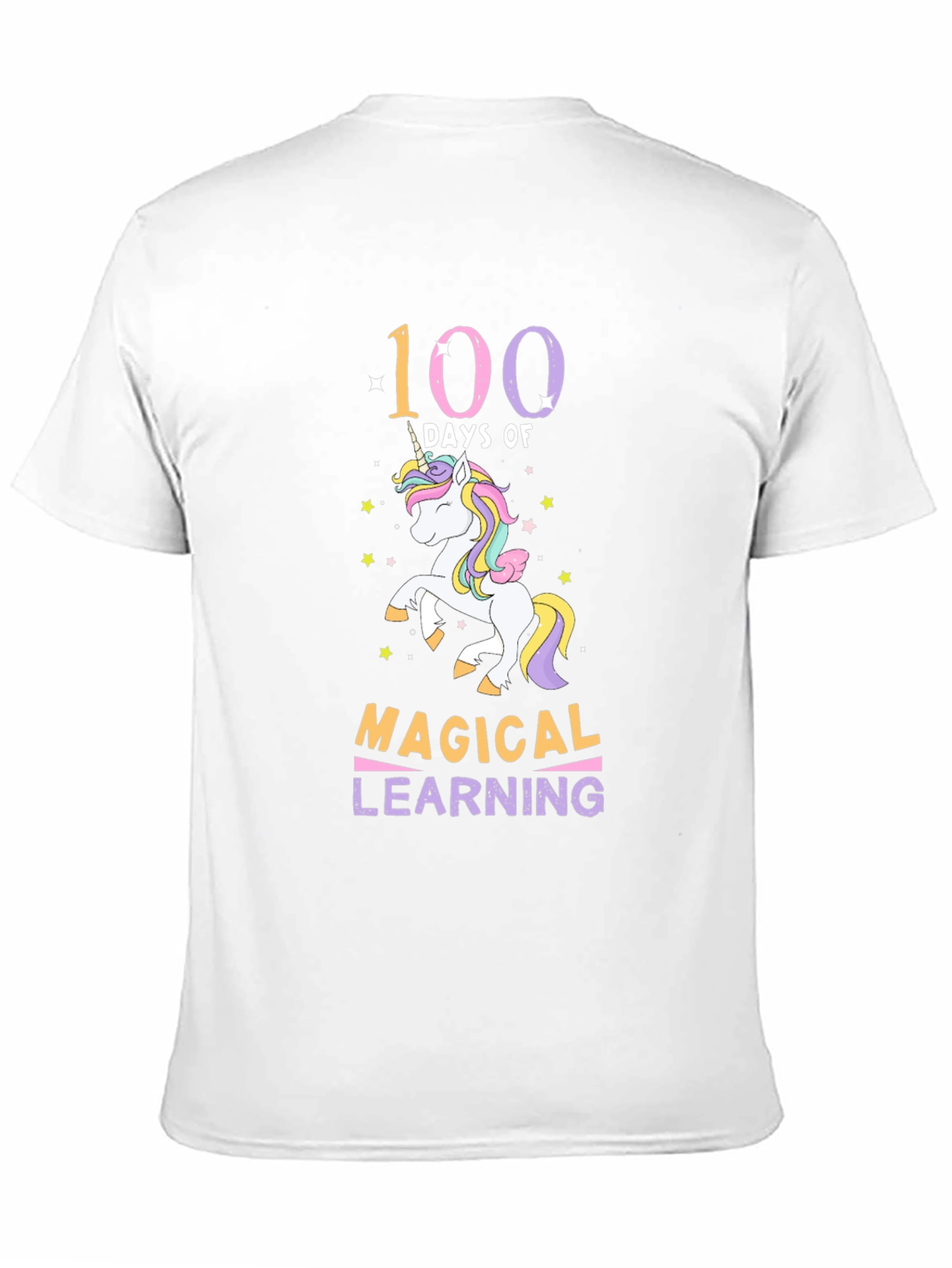 100 Days Magical Learning Unicorn T-Shirt