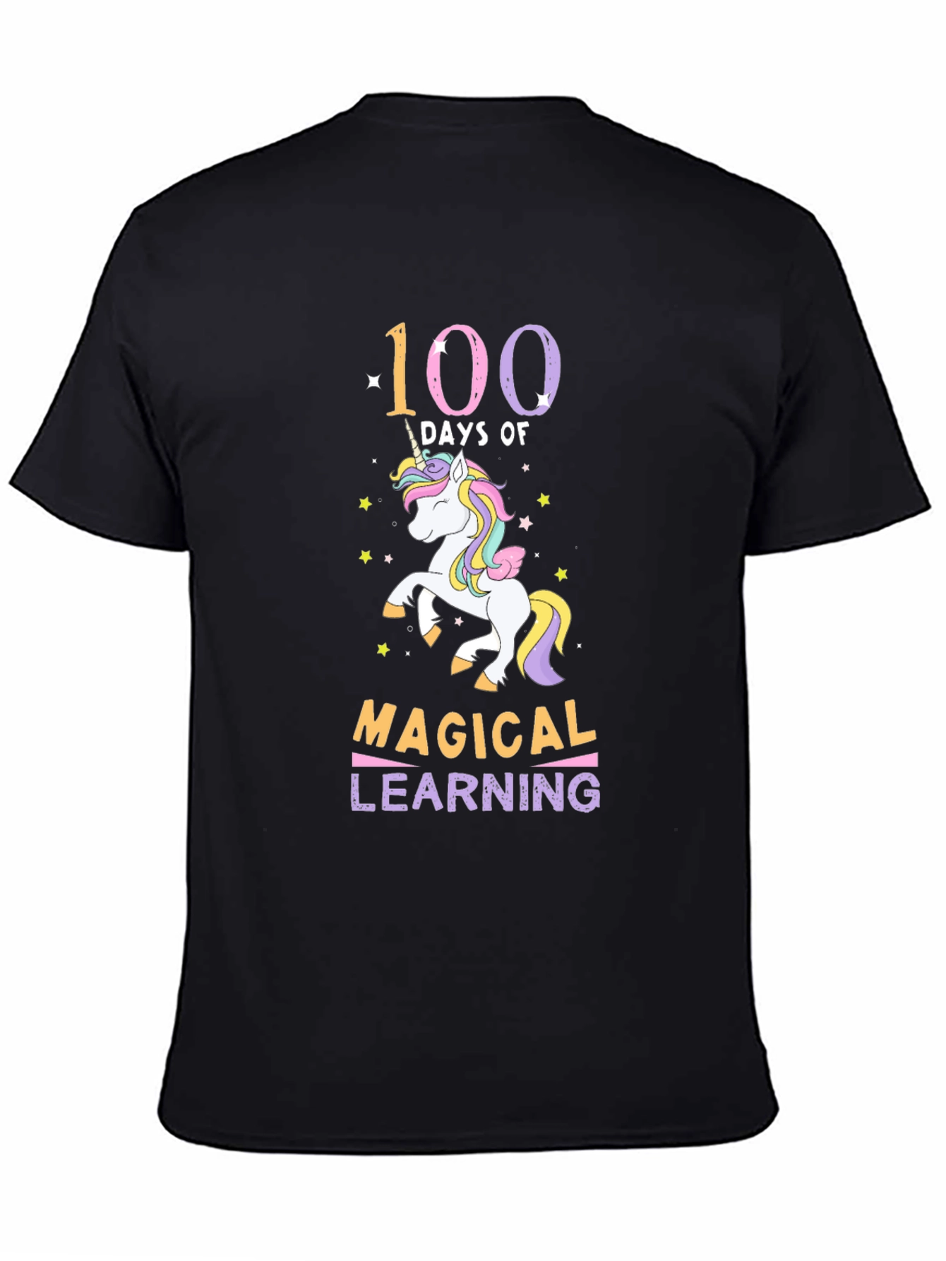 100 Days Magical Learning Unicorn T-Shirt