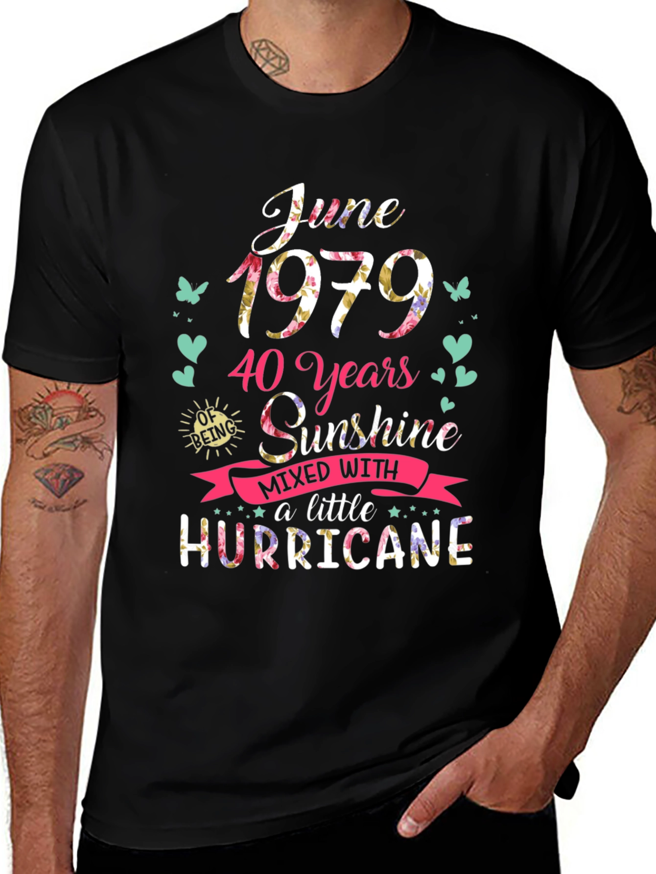 June 1979 T-Shirt: 40 Years Sunshine & Hurricane
