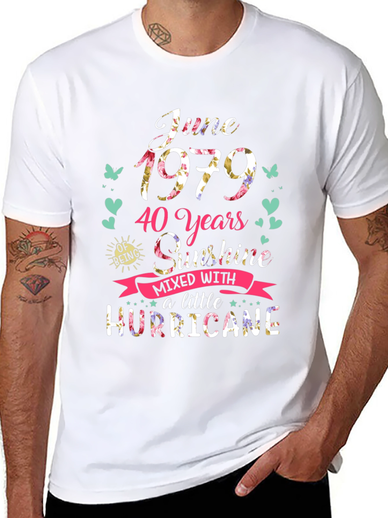 June 1979 T-Shirt: 40 Years Sunshine & Hurricane