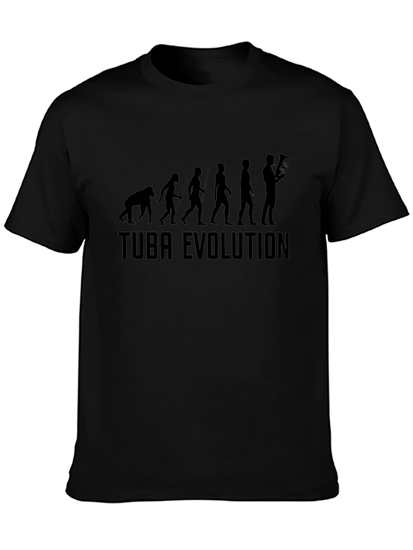 Tuba Evolution Black T-Shirt