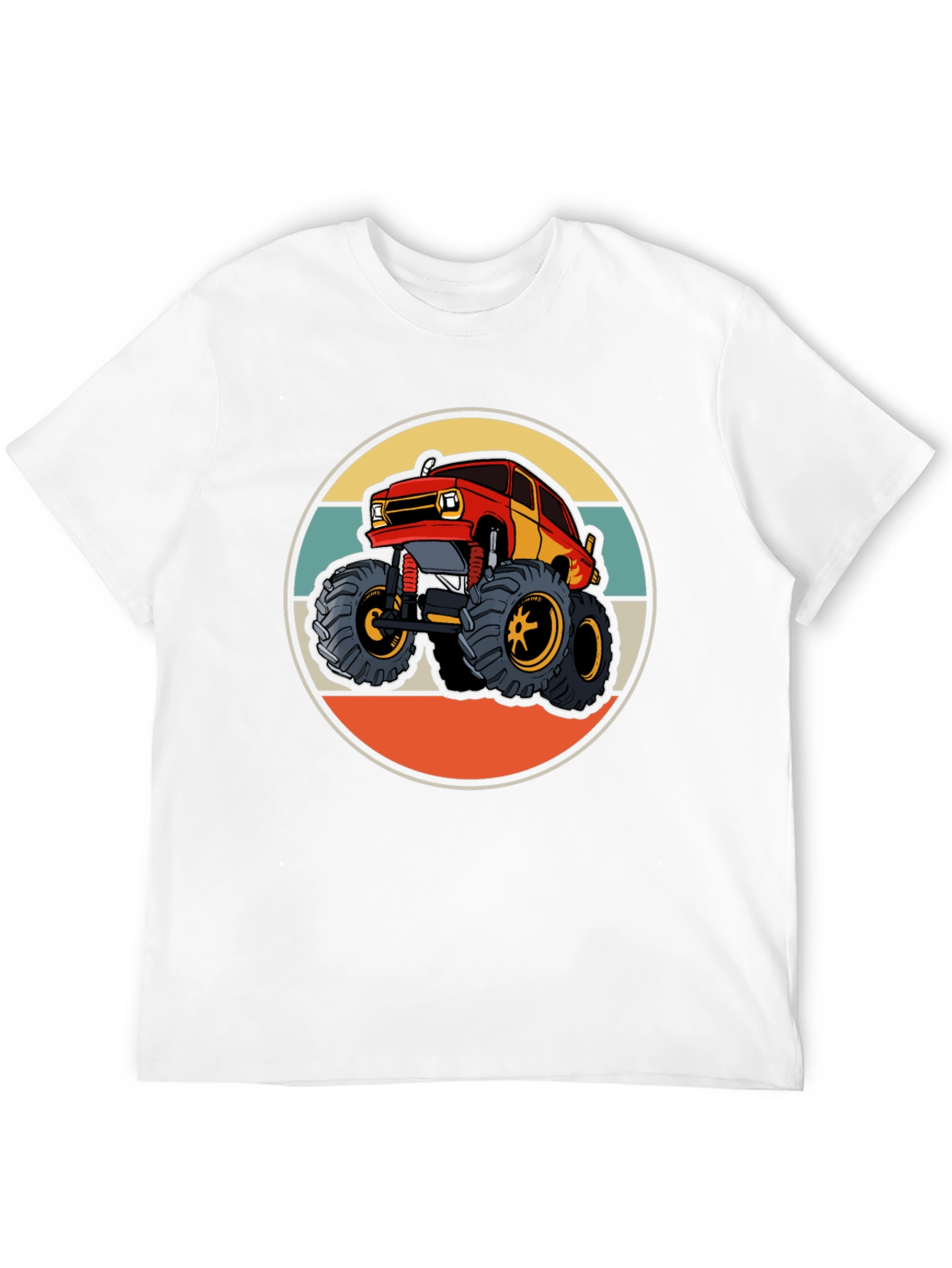 Monster Truck T-Shirt Retro Style