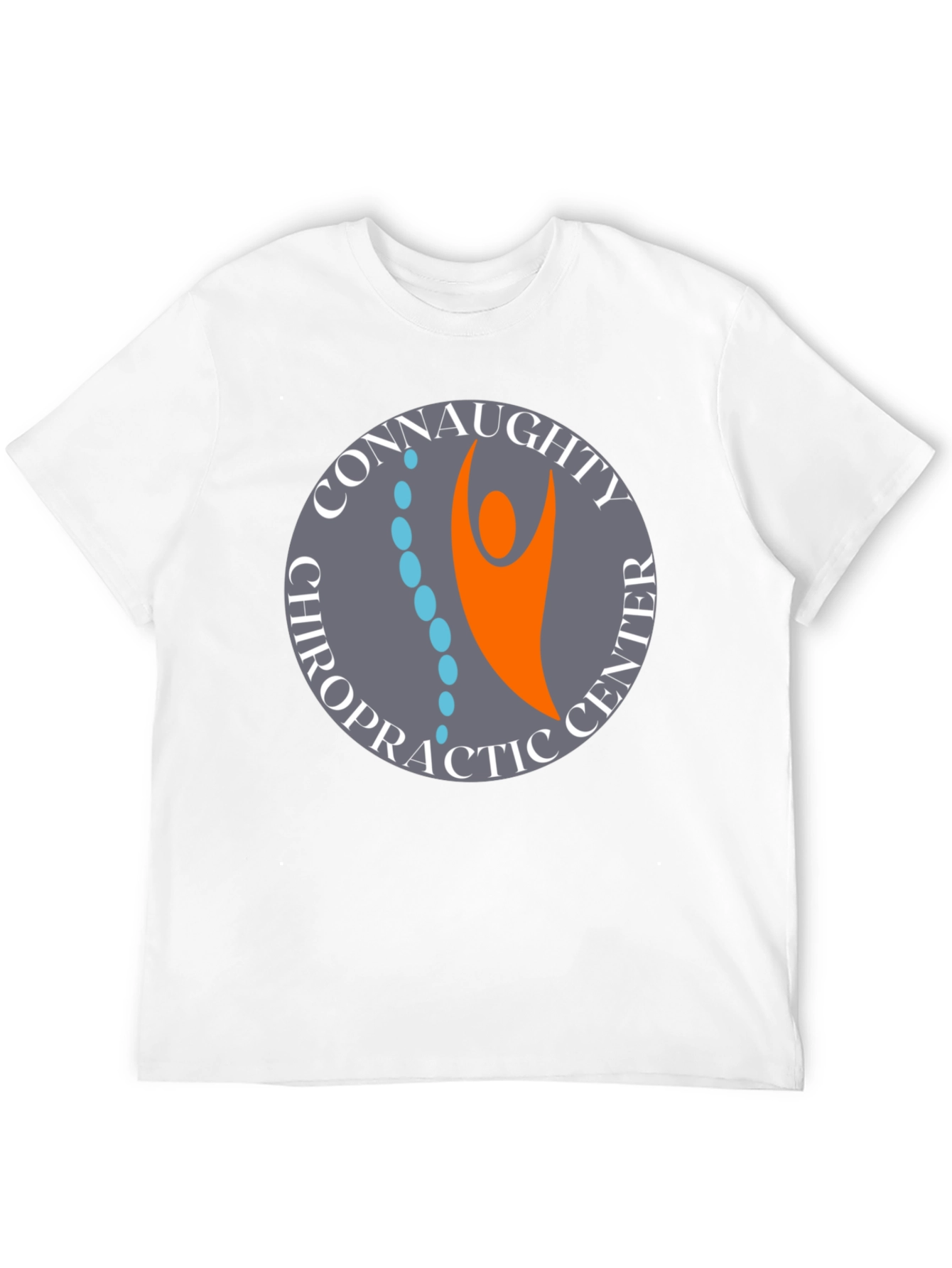 Connaughty Chiropractic Center Black T-Shirt