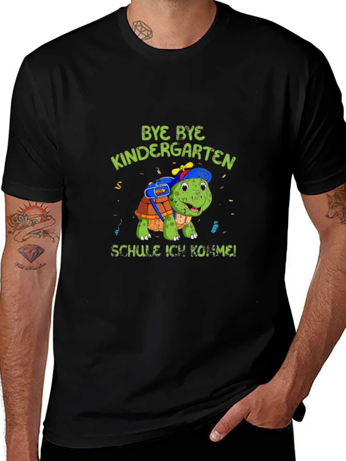 Bye Bye Kindergarten Turtle T-Shirt