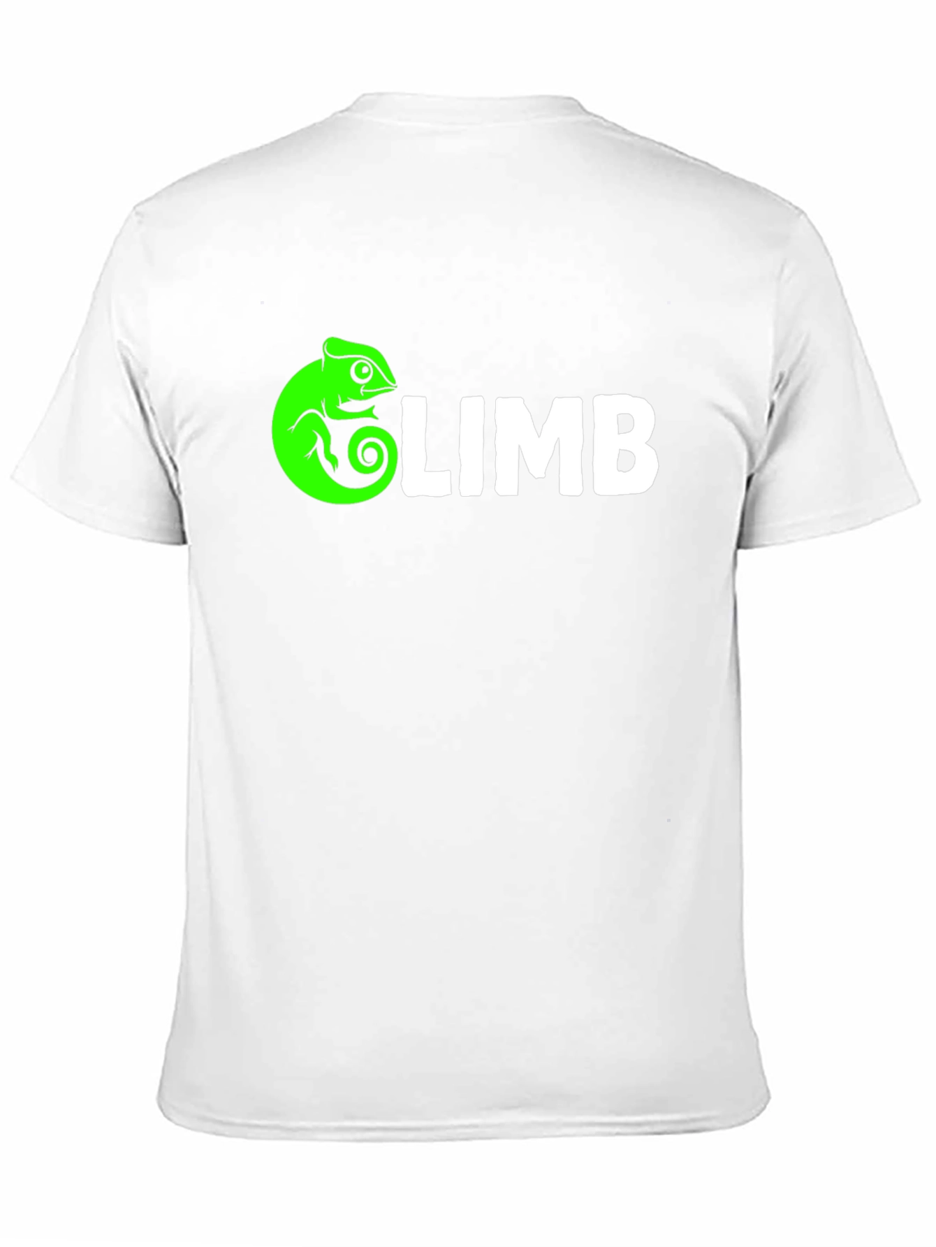 Climb Chameleon T-Shirt - Cool Graphic Tee