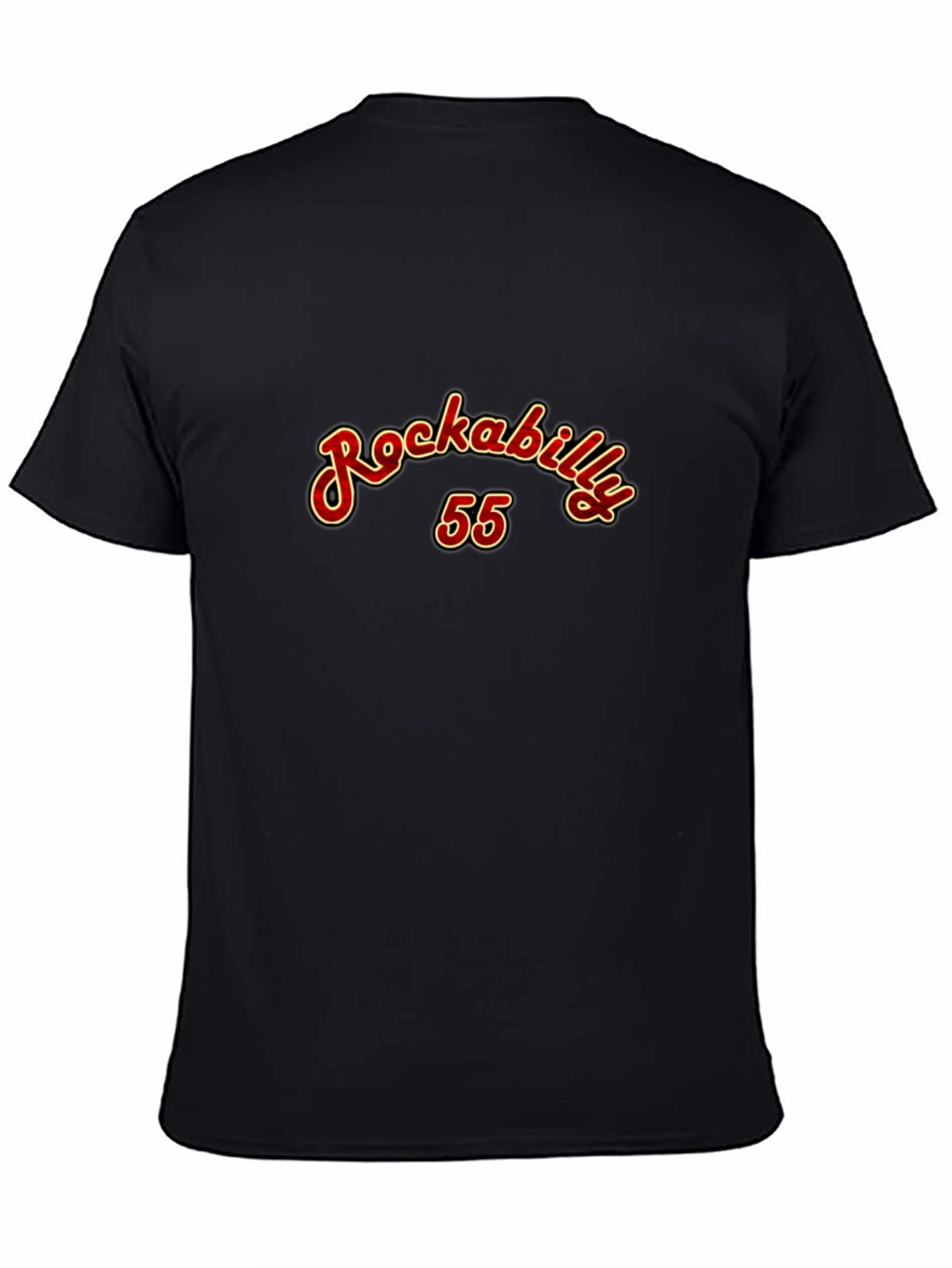 Rockabilly 55 Black T-Shirt