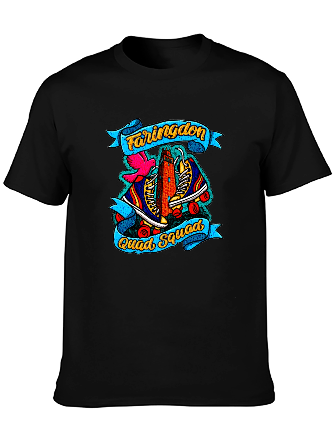 Faringdon Quad Squad Graphic T-Shirt