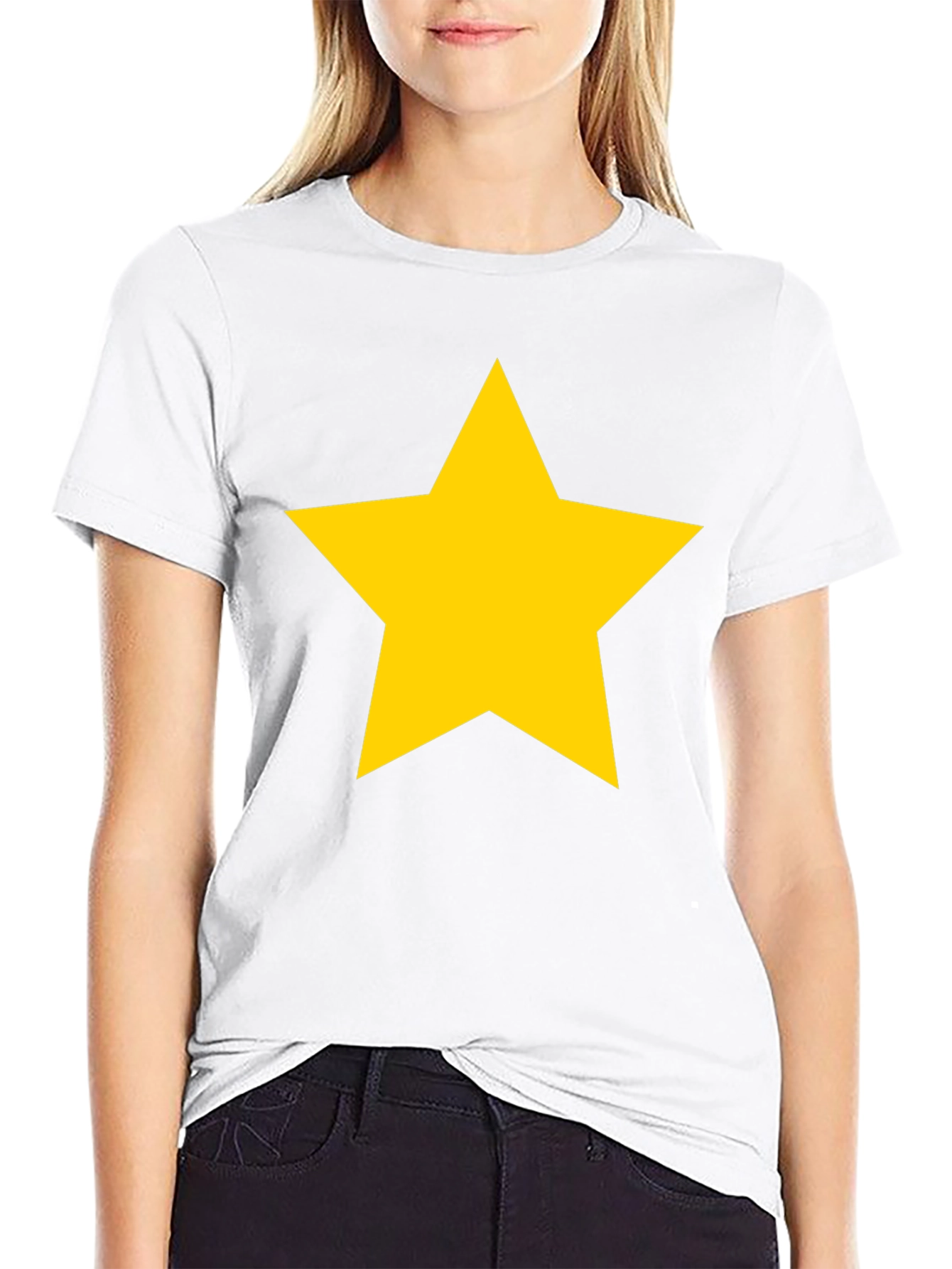 Star Graphic T-Shirt - Black