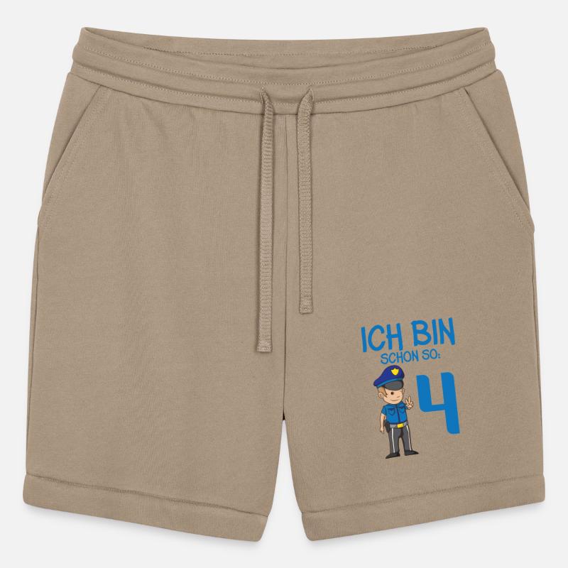 4th Birthday Policeman I am already Four Boys