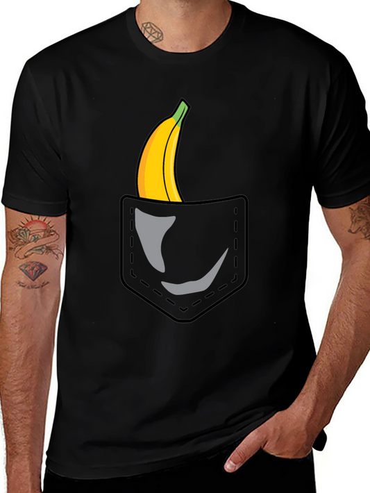 Banana Pocket Graphic T-Shirt